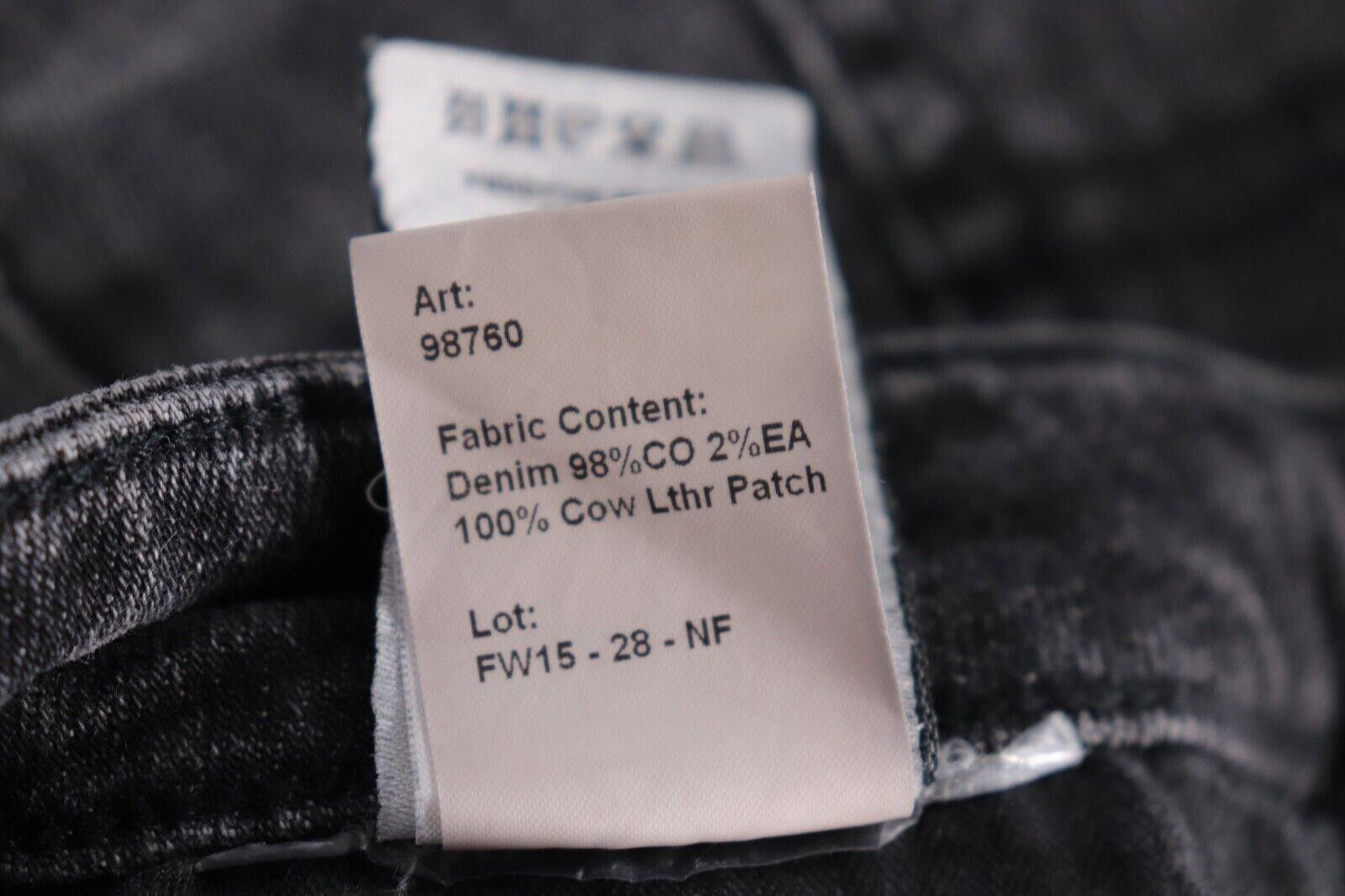 R13 R13 US27 Washed Black Mended Allison Skinny Jeans Distressed Size 27" / US 4 / IT 40 - 12 Thumbnail