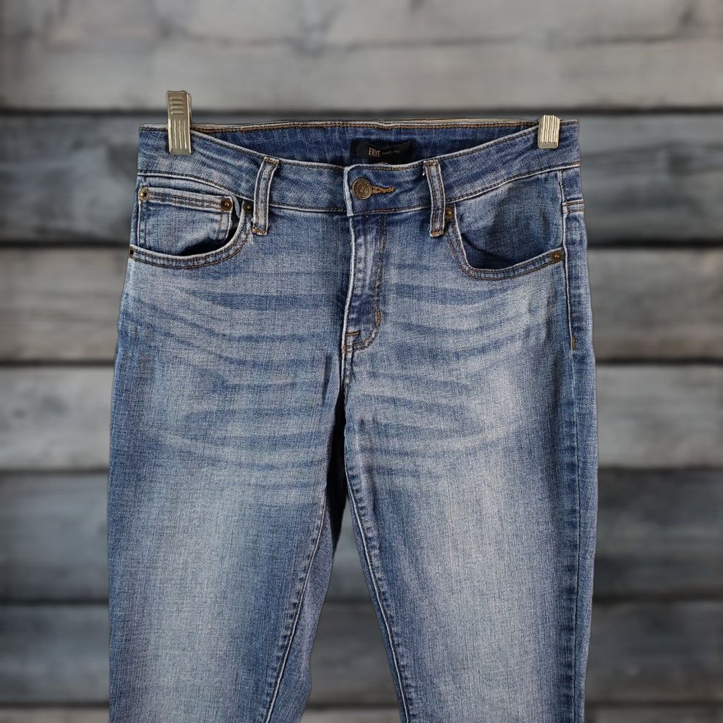 Frye Frye Womens Skinny Jeans Sz 4 Blue Medium Wash Mid Rise Jeans Womens Size 27" / US 4 / IT 40 - 1 Thumbnail