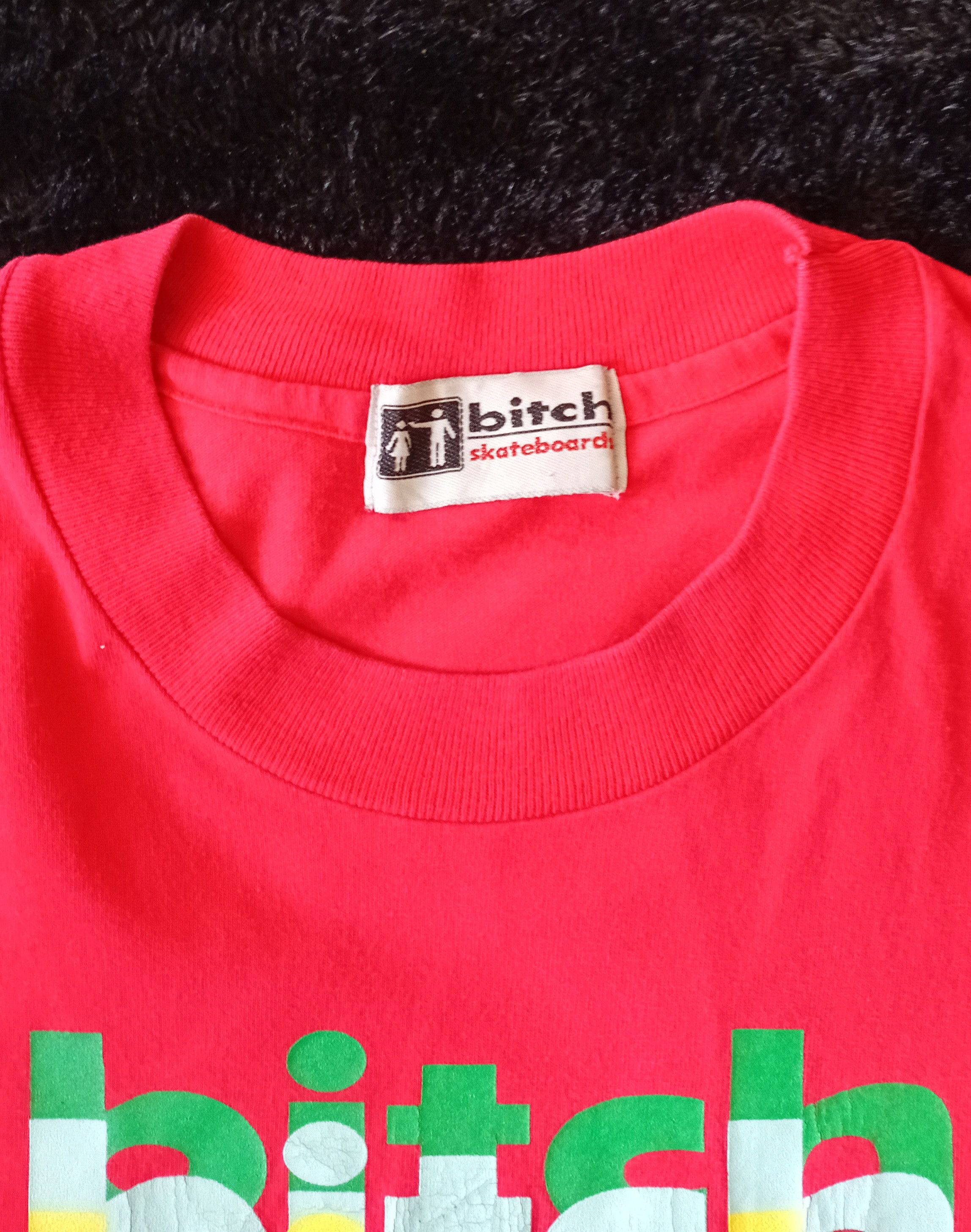 Hook-Ups × Santa Cruz Skateboards × Vintage Vintage Bitch Skateboards Shirt, Powel Peralta Size US L / EU 52-54 / 3 - 4 Thumbnail