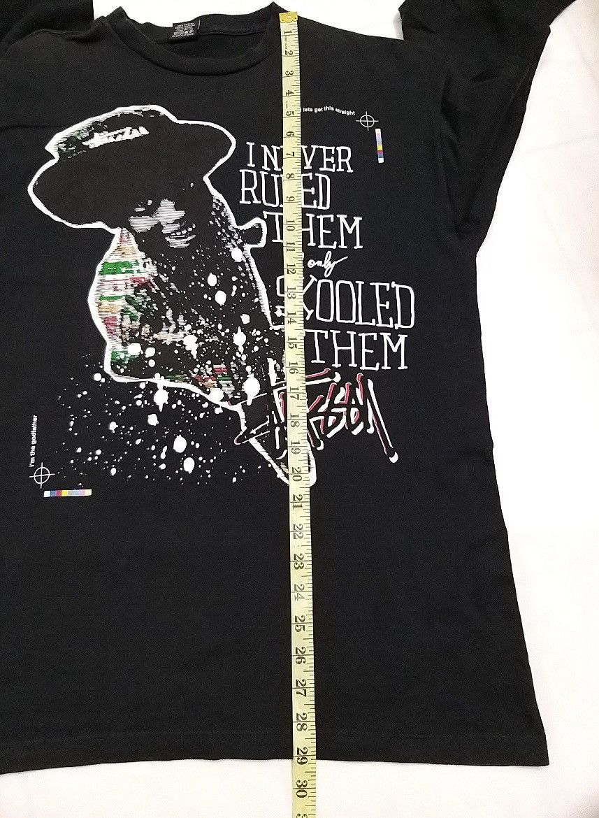 Stussy VINTAGE Y2K STUSSY "I'M THE GODFATHER"L/SLEEVE SHIRT Size US L / EU 52-54 / 3 - 7 Thumbnail