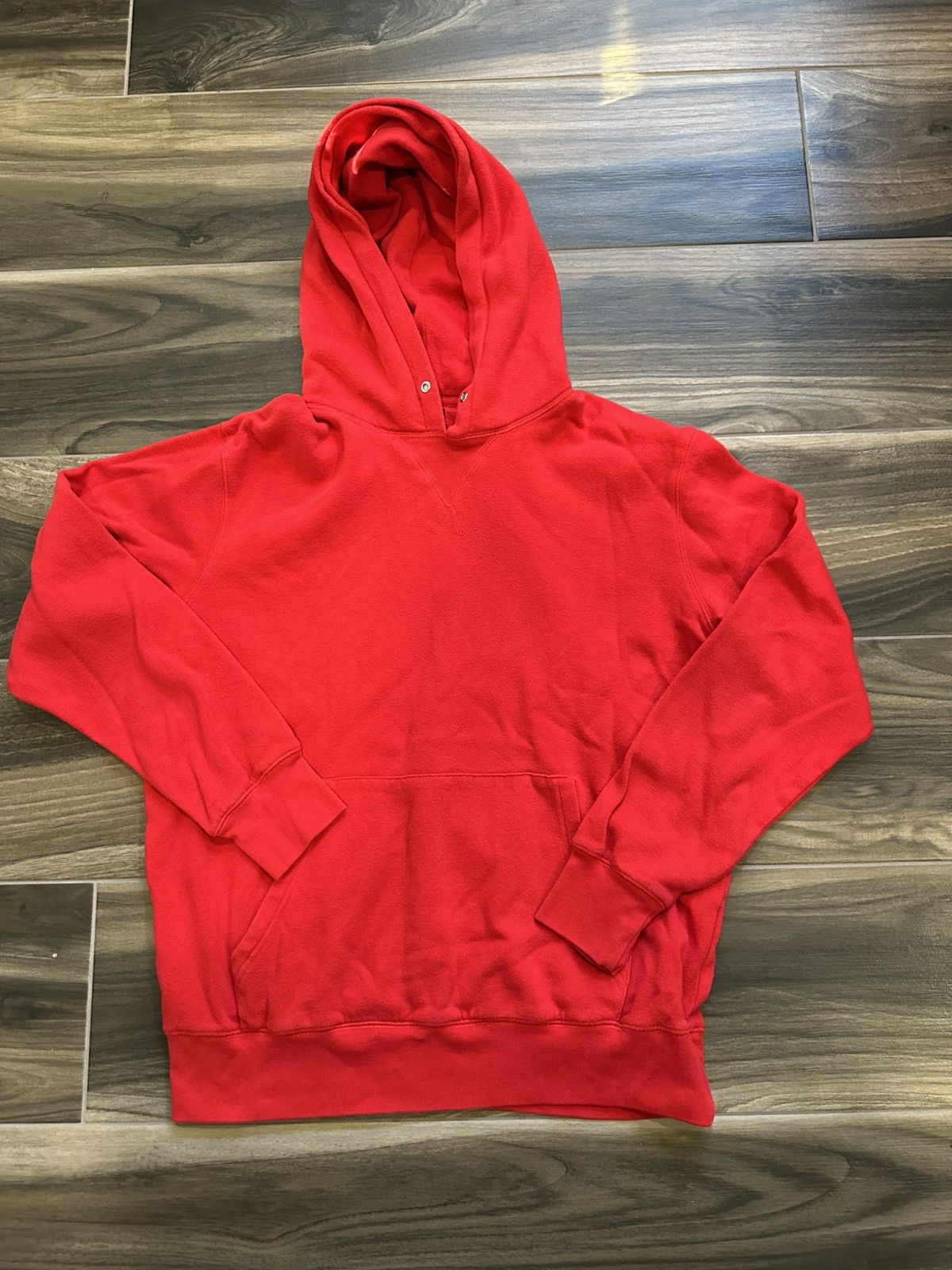 Stussy × Vintage Vintage Red Stussy Hoodie y2k Size US L / EU 52-54 / 3 - 1 Thumbnail