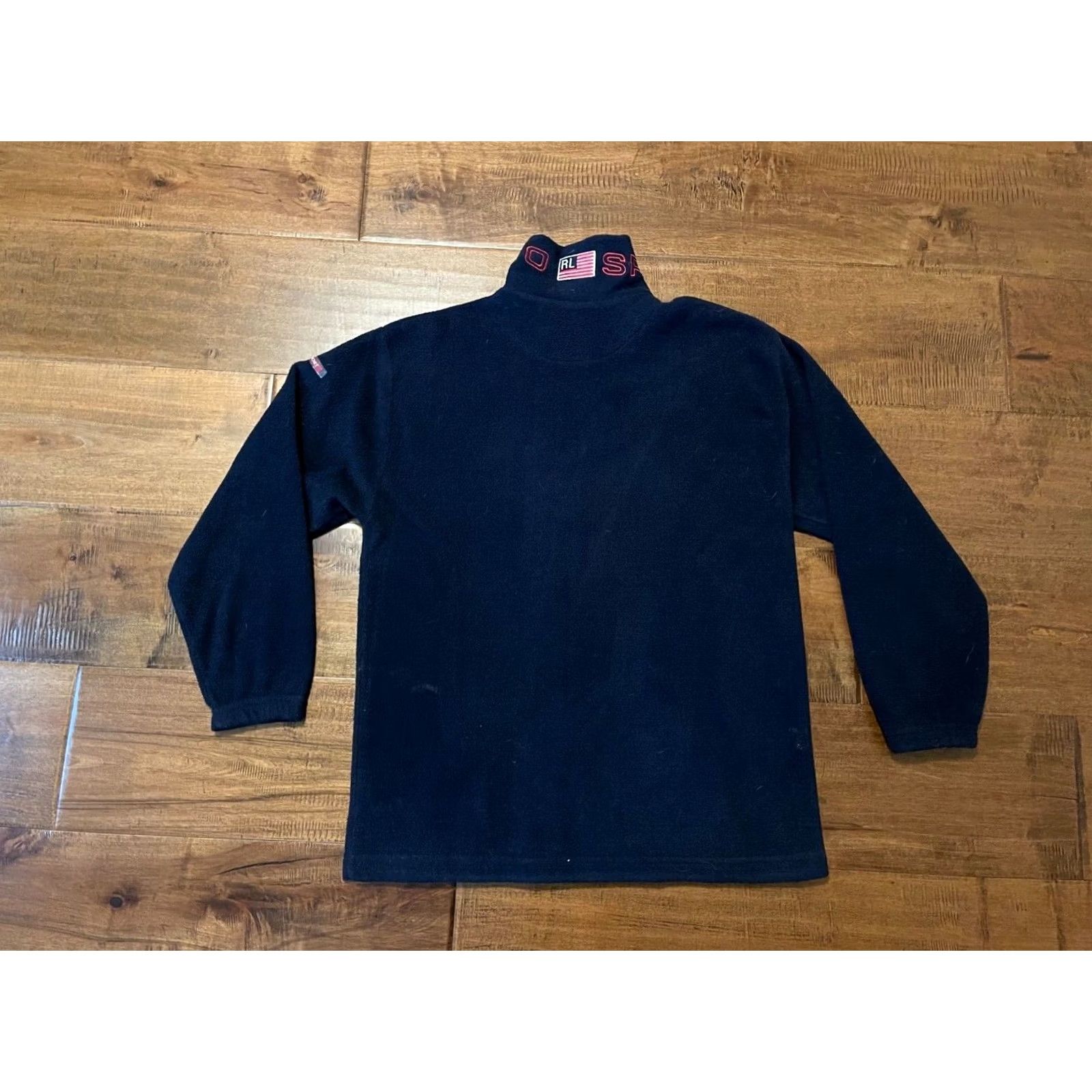 Vintage VINTAGE Polo Sport Ralph Lauren Jacket Fleece Full Zip Blue Men's Medium Size US M / EU 48-50 / 2 - 3 Thumbnail