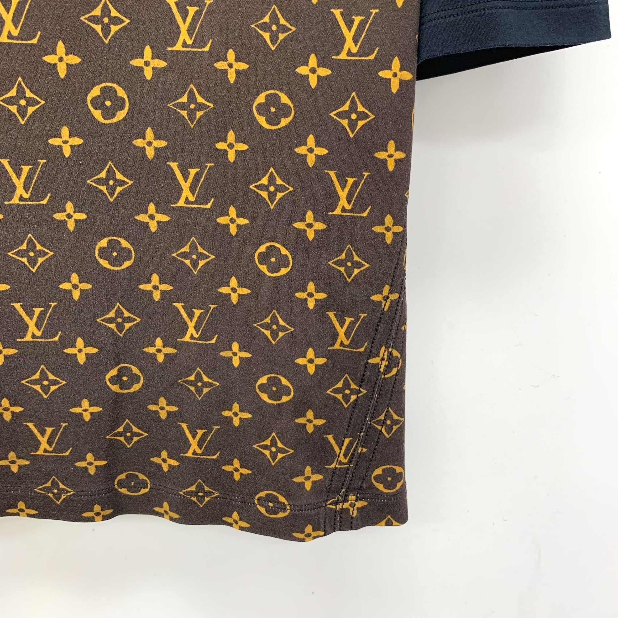 Louis Vuitton Louis Vuitton Multicolored Logo Patchwork Striped Cotton Rou Size US M / EU 48-50 / 2 - 5 Thumbnail