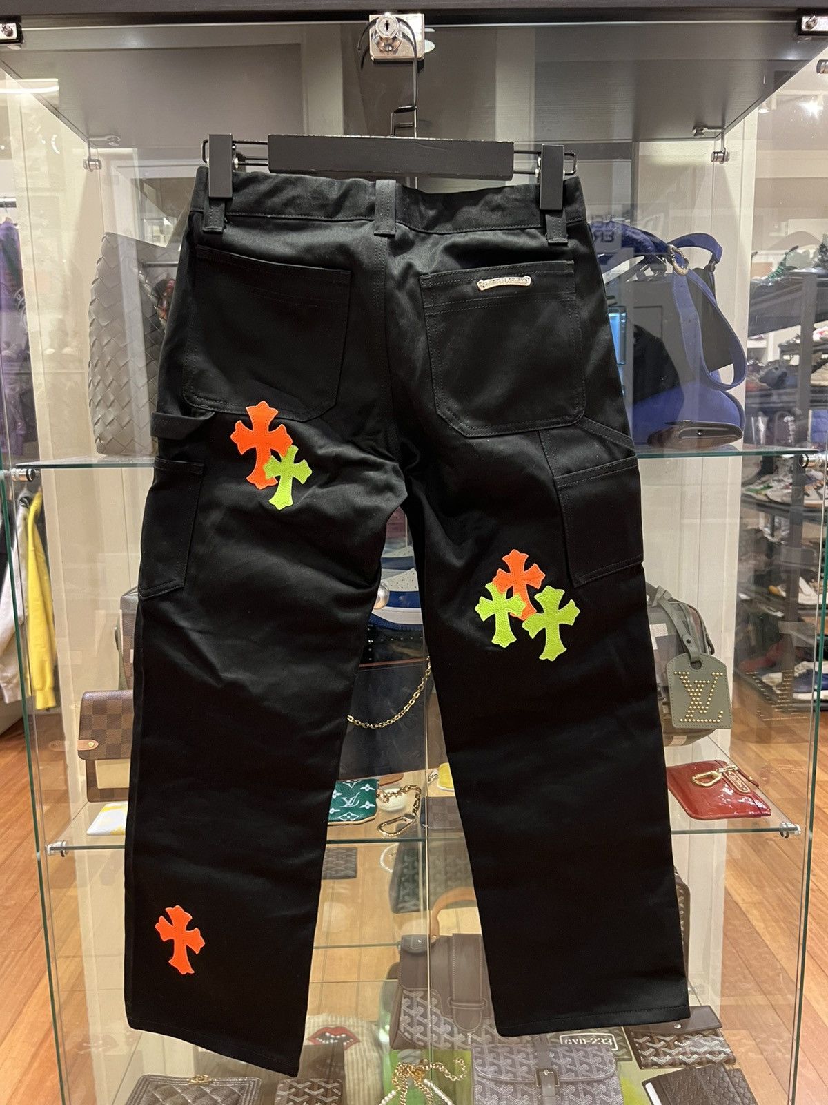 Chrome Hearts Chrome Hearts Cross Patch Carpenter Pants Size 27" / US 4 / IT 40 - 3 Thumbnail