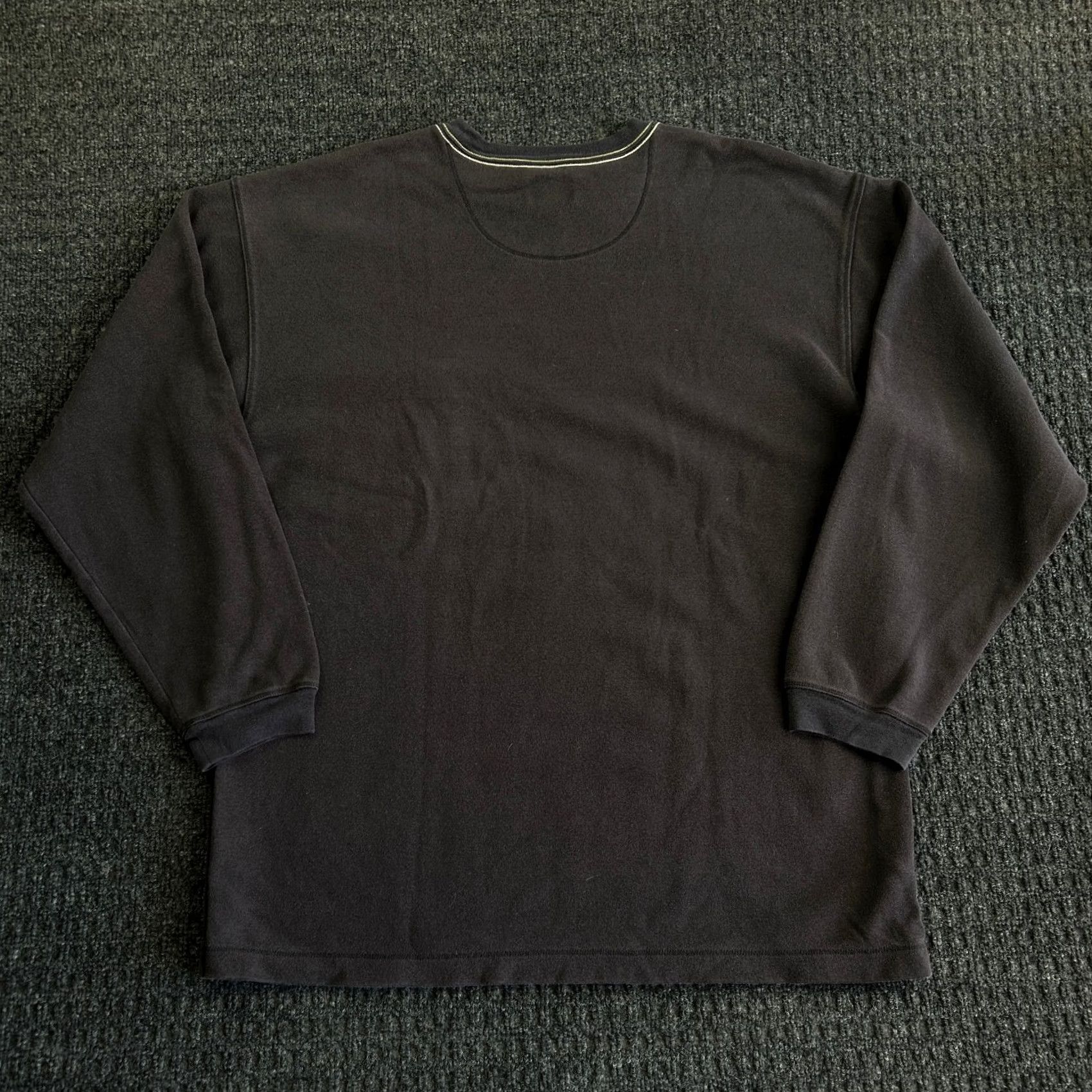 Tommy Bahama VINTAGE Tommy Bahama Shirt Mens L Long Sleeve Pullover Blue Pocket Thick Heavyweight Crew Neck Knit Size US L / EU 52-54 / 3 - 3 Thumbnail