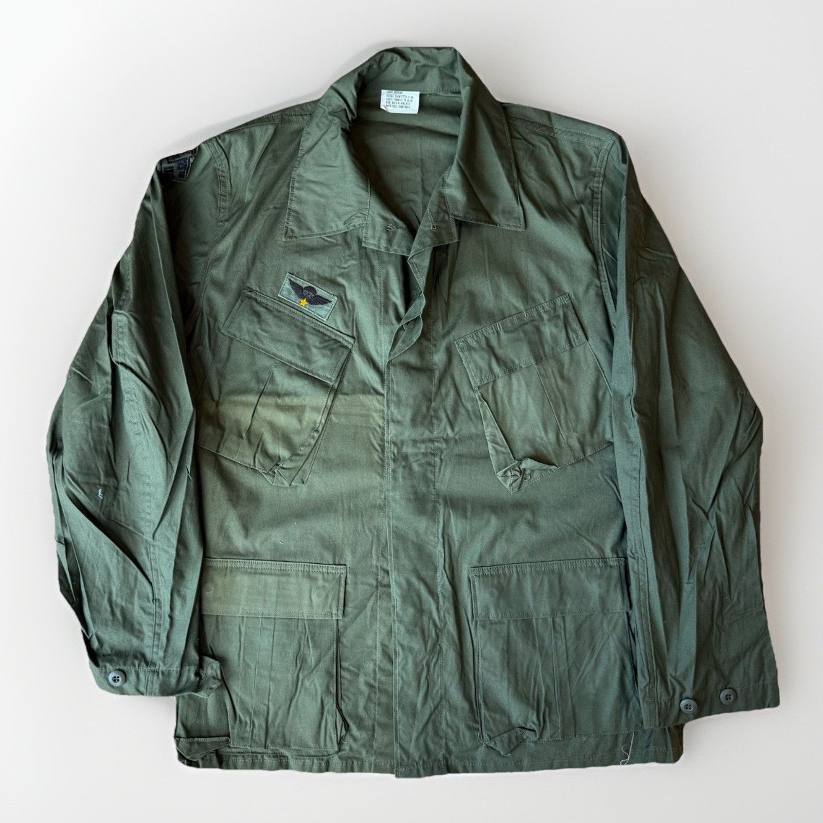 Other Vintage Vietnam Jungle Jacket Large Green OG 107 Hot Weather Size US L / EU 52-54 / 3 - 1 Thumbnail