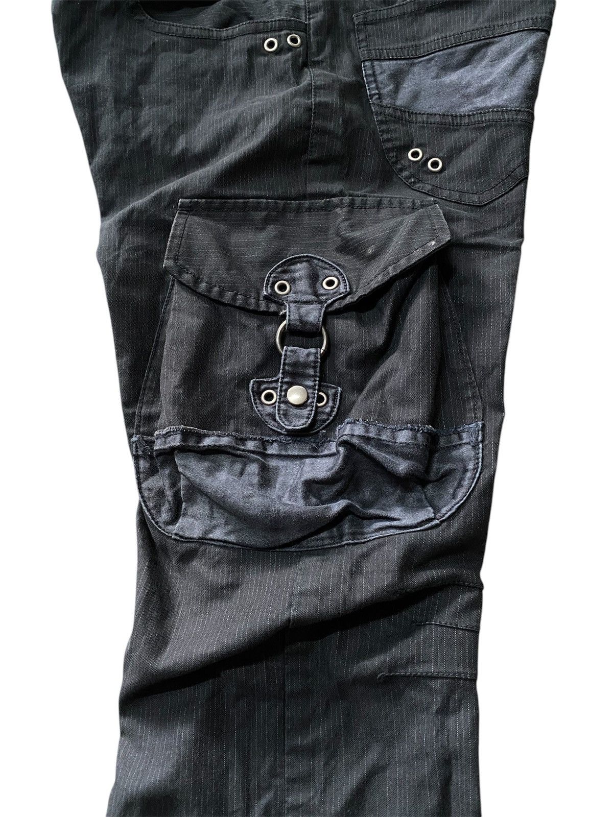 Japanese Brand Flared Cargo 3D Pocket Difference By Rupert Edge Japan Flare Size US 33 - 10 Thumbnail