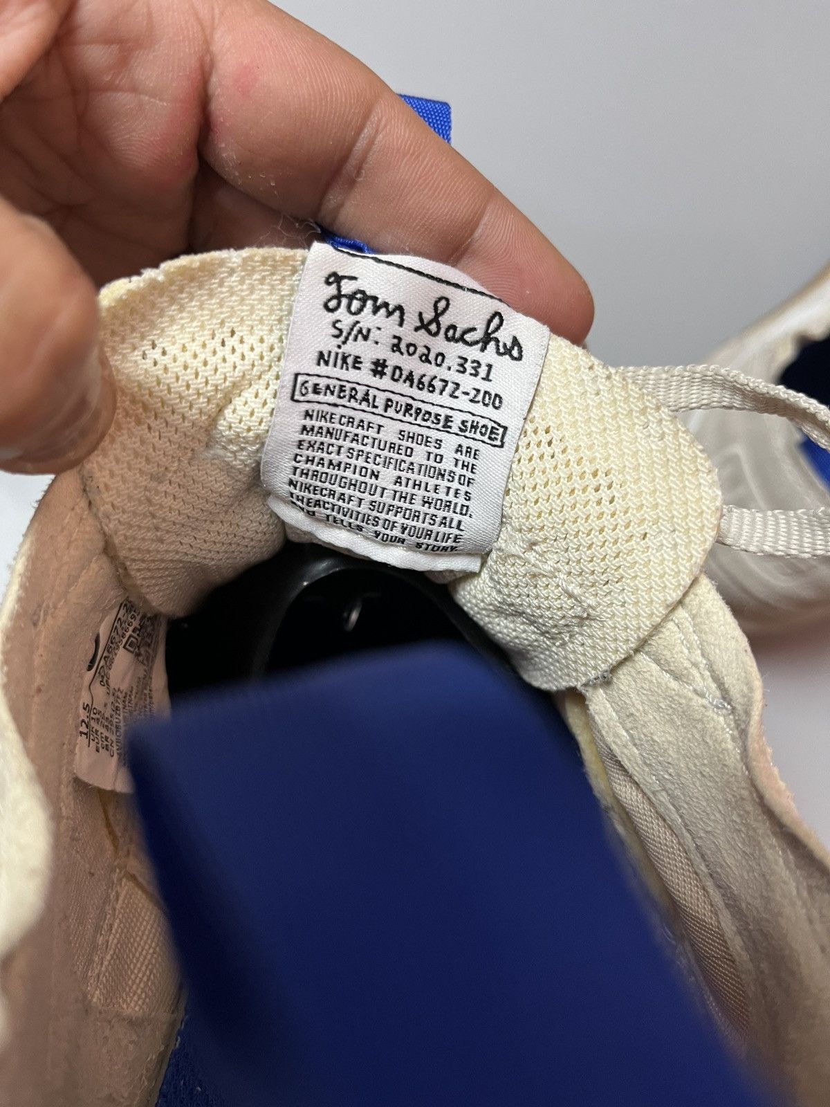 Nike × Tom Sachs Nike craft x Tom Sachs 2022 “General Purpose shoe” Size US 12 / EU 45 - 10 Thumbnail