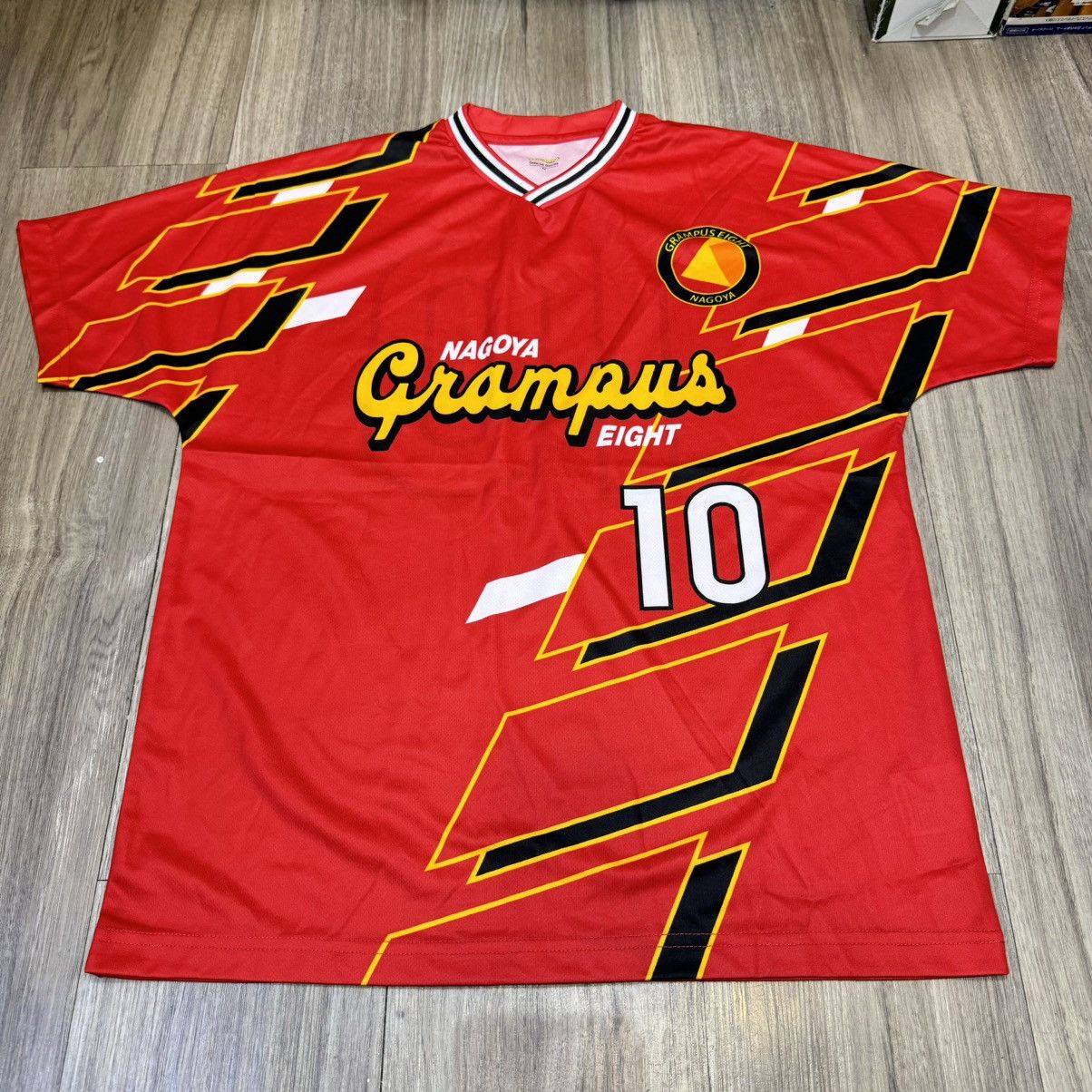 Japanese Brand Nagoya Grampus Eight 90s retro home shirt #10 Size US M / EU 48-50 / 2 - 1 Thumbnail