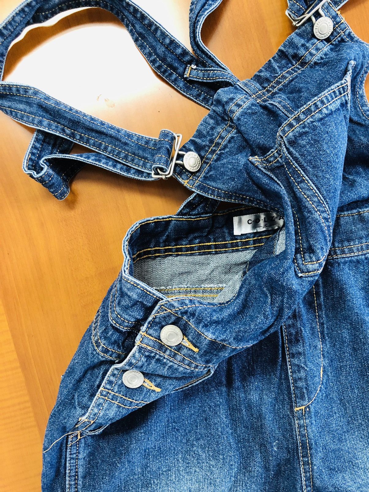 Japanese Brand Colza Denim Overall Size 30" / US 8 / IT 44 - 8 Thumbnail