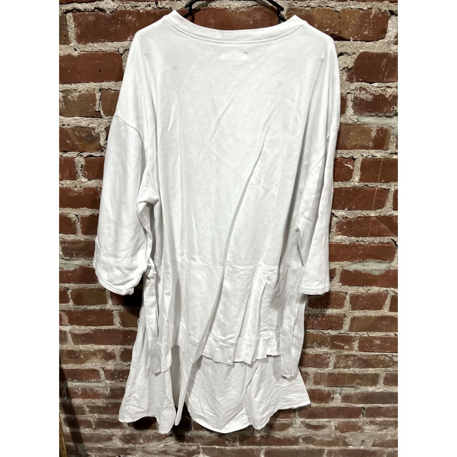 Oak + Fort Oak + Fort White Dress Long Sleeve Button M Size M / US 6-8 / IT 42-44 - 3 Thumbnail