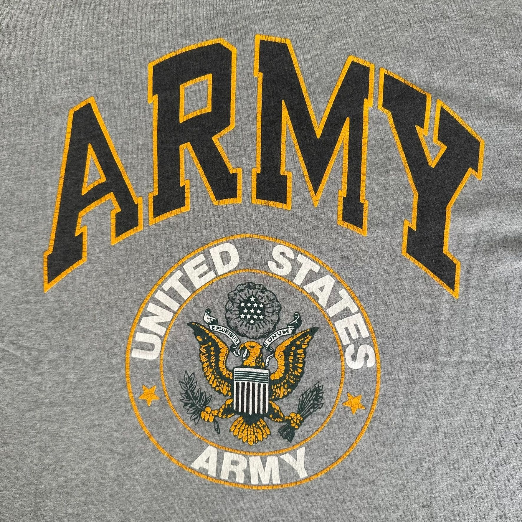 Hanes Vintage 80s United States Army T-Shirt Single Stitch Militar Size US M / EU 48-50 / 2 - 2 Thumbnail