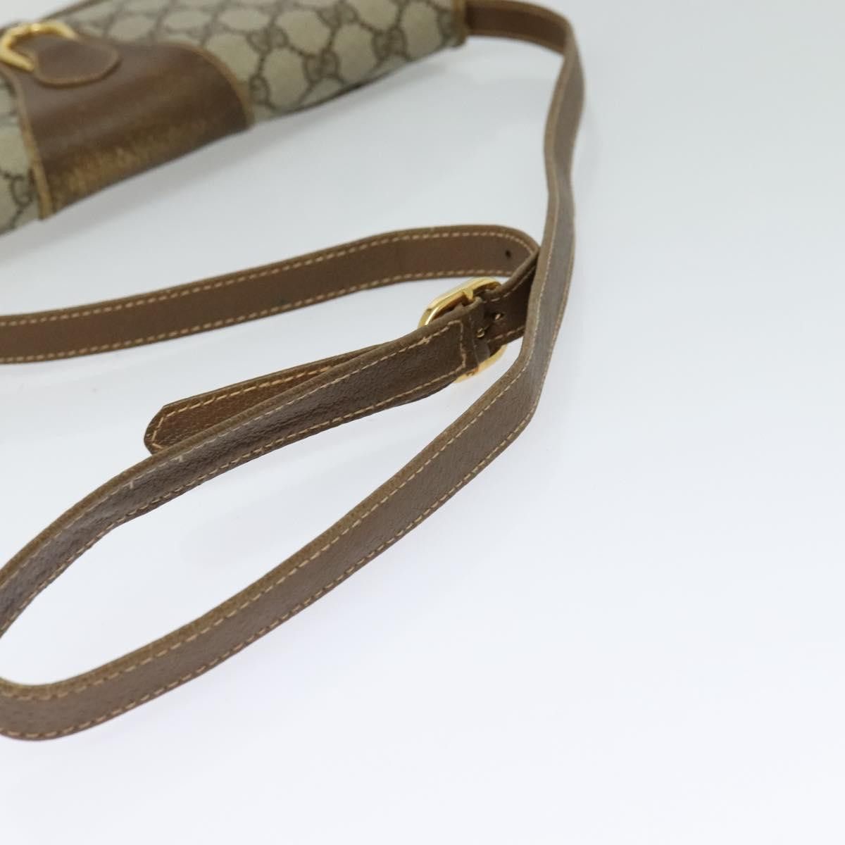 Gucci GUCCI GG Supreme Shoulder Bag Pvc Beige Gold 118 02 050 Size ONE SIZE - 7 Thumbnail