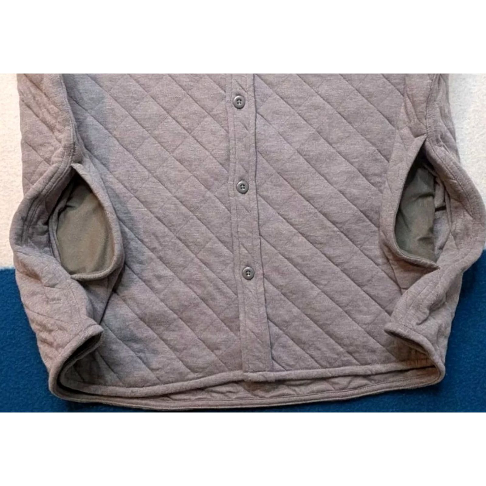 Taylor Stitch Taylor Stitch Chore Jacket Grey Shirt Shacket Quilted Pockets Jacket XL 46 Mens Size US XXL / EU 58 / 5 - 4 Thumbnail
