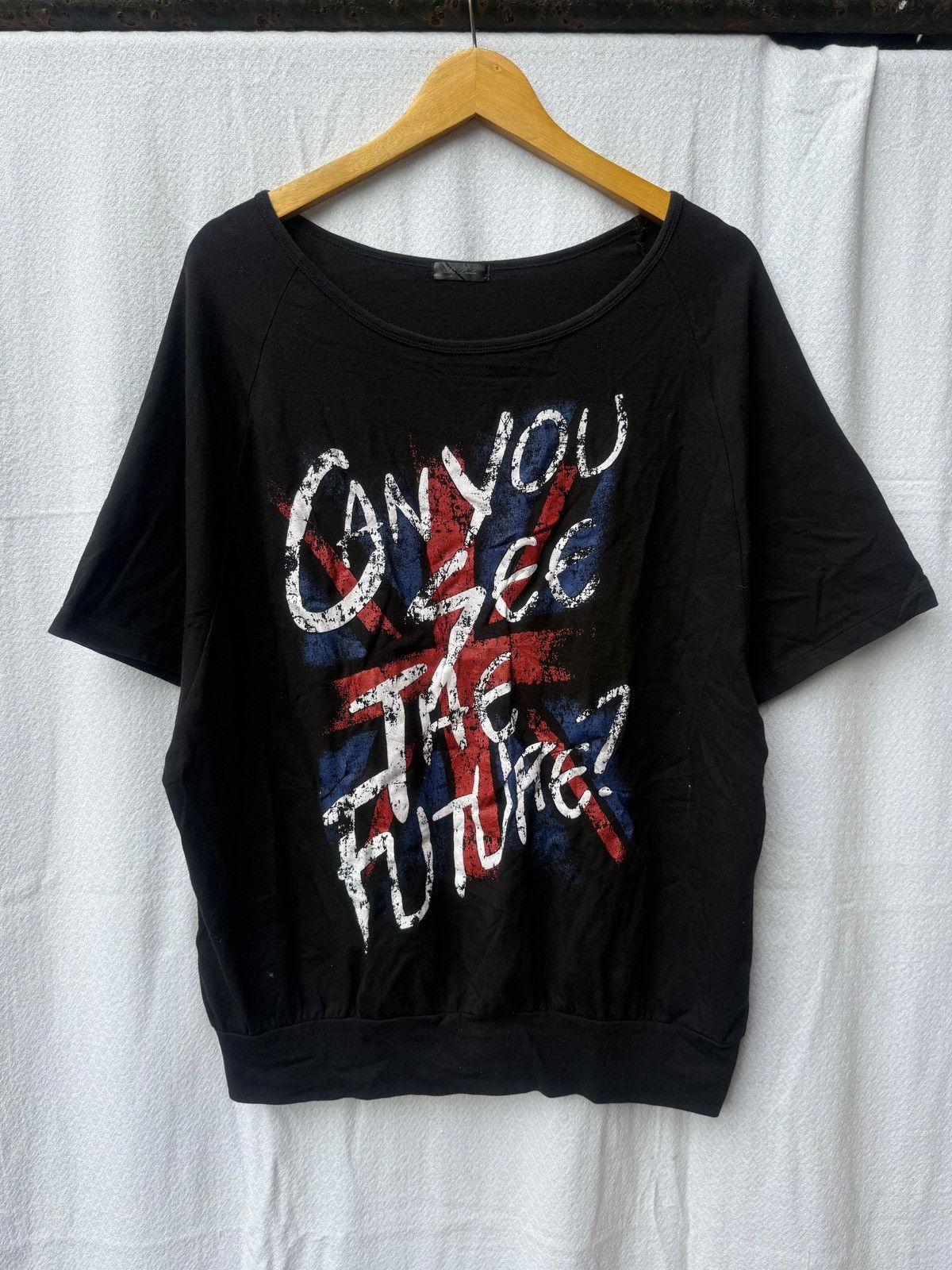 Hysteric Glamour Sky bomber britania flags can you see future tee Size US L / EU 52-54 / 3 - 1 Thumbnail