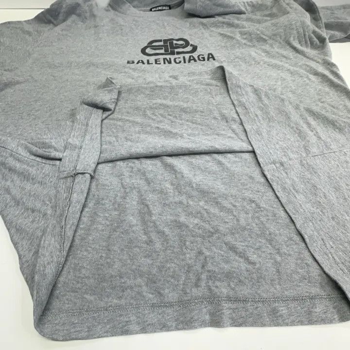 Balenciaga Balenciaga Balenciaga FW22 Logo Long Sleeve TShirt -2507 Size US L / EU 52-54 / 3 - 8 Thumbnail