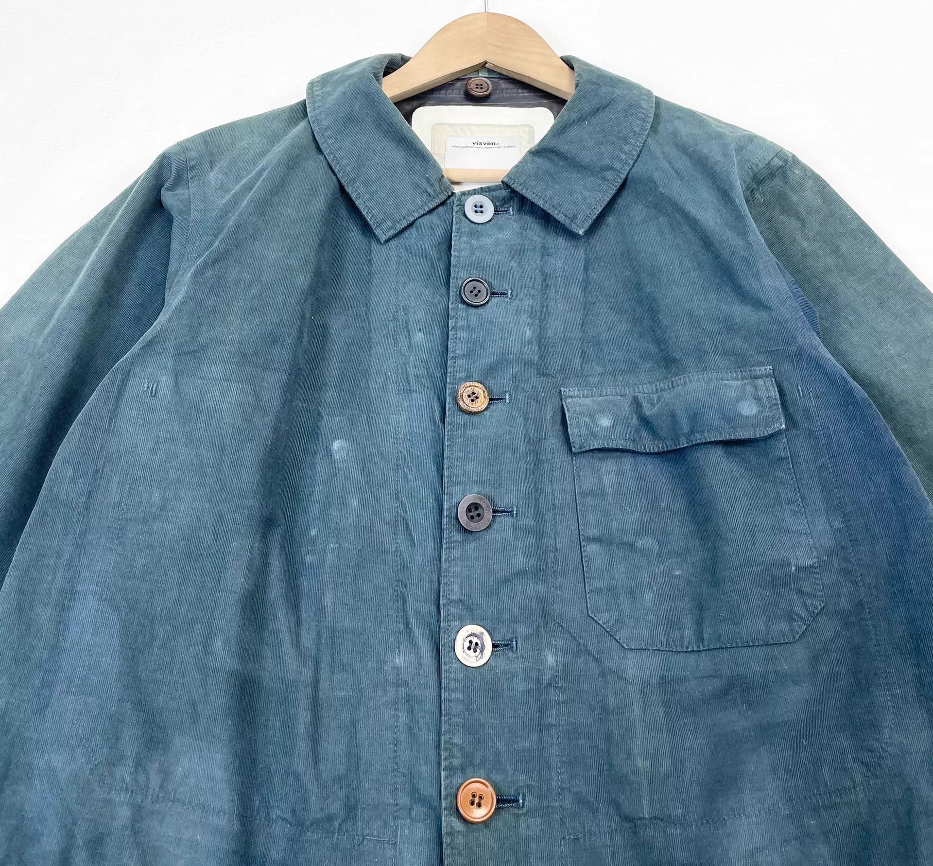 Visvim VISVIM Bucky Mud-Indigo GORE-TEX 2.5L Work Jacket 1 Size US S / EU 44-46 / 1 - 2 Thumbnail