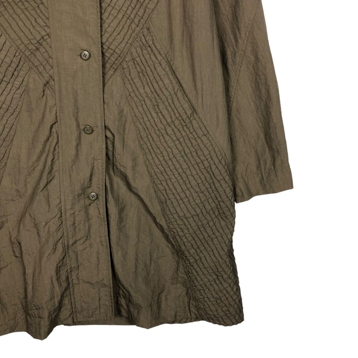 Japanese Brand 🔥VINTAGE CHORE LONG JACKET MANA PLEATED ISSEY MIYAKE Size US M / EU 48-50 / 2 - 9 Thumbnail