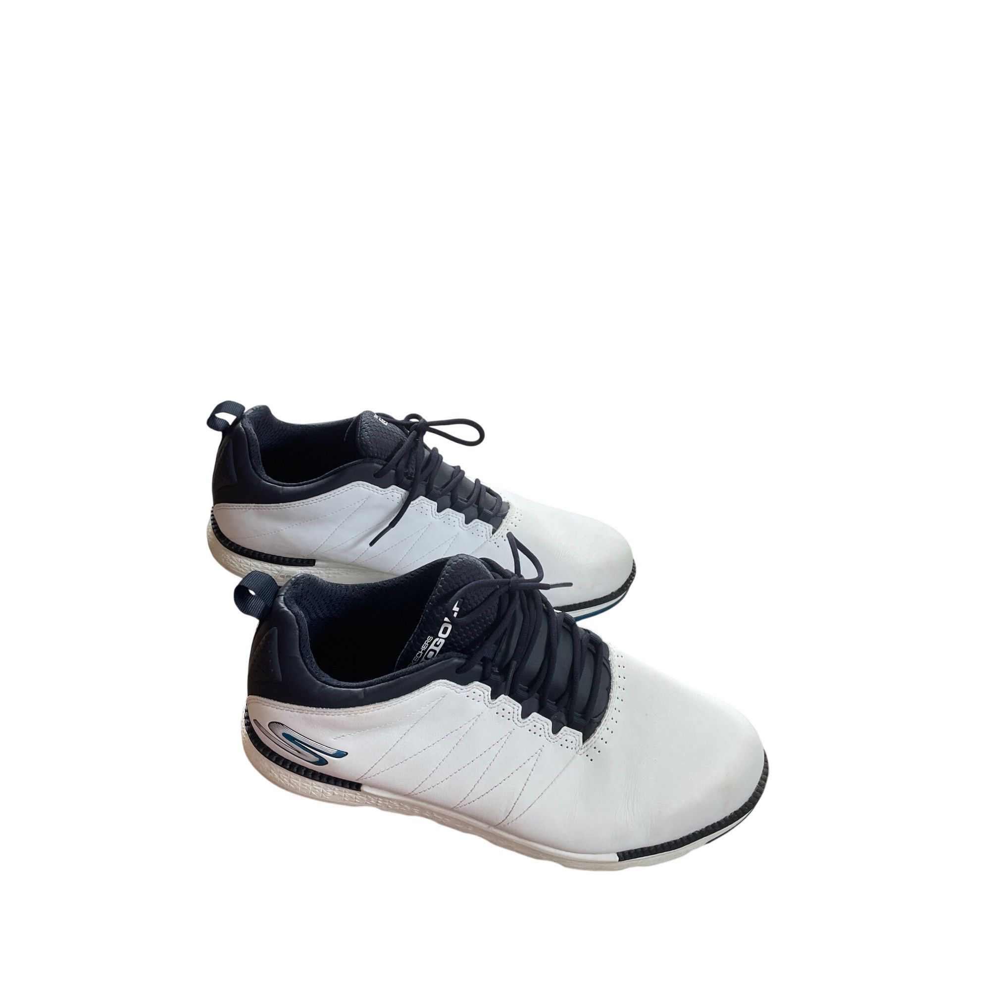 SKECHERS Skechers GoGolf Gen 5 Mens Leather White Sneakers Shoes Size Size US 11.5 / EU 44-45 - 4 Thumbnail