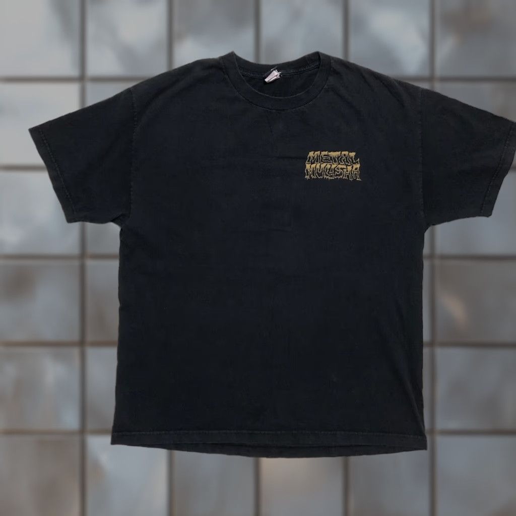 Metal Mulisha VINTAGE Metal Mulisha T-Shirt Creeper Graphic Print Black XL Mens Size XL Crew Neck Short Sleeve Skull Grim Reaper Logo US Vintage Y2K Size US XL / EU 56 / 4 - 1 Thumbnail