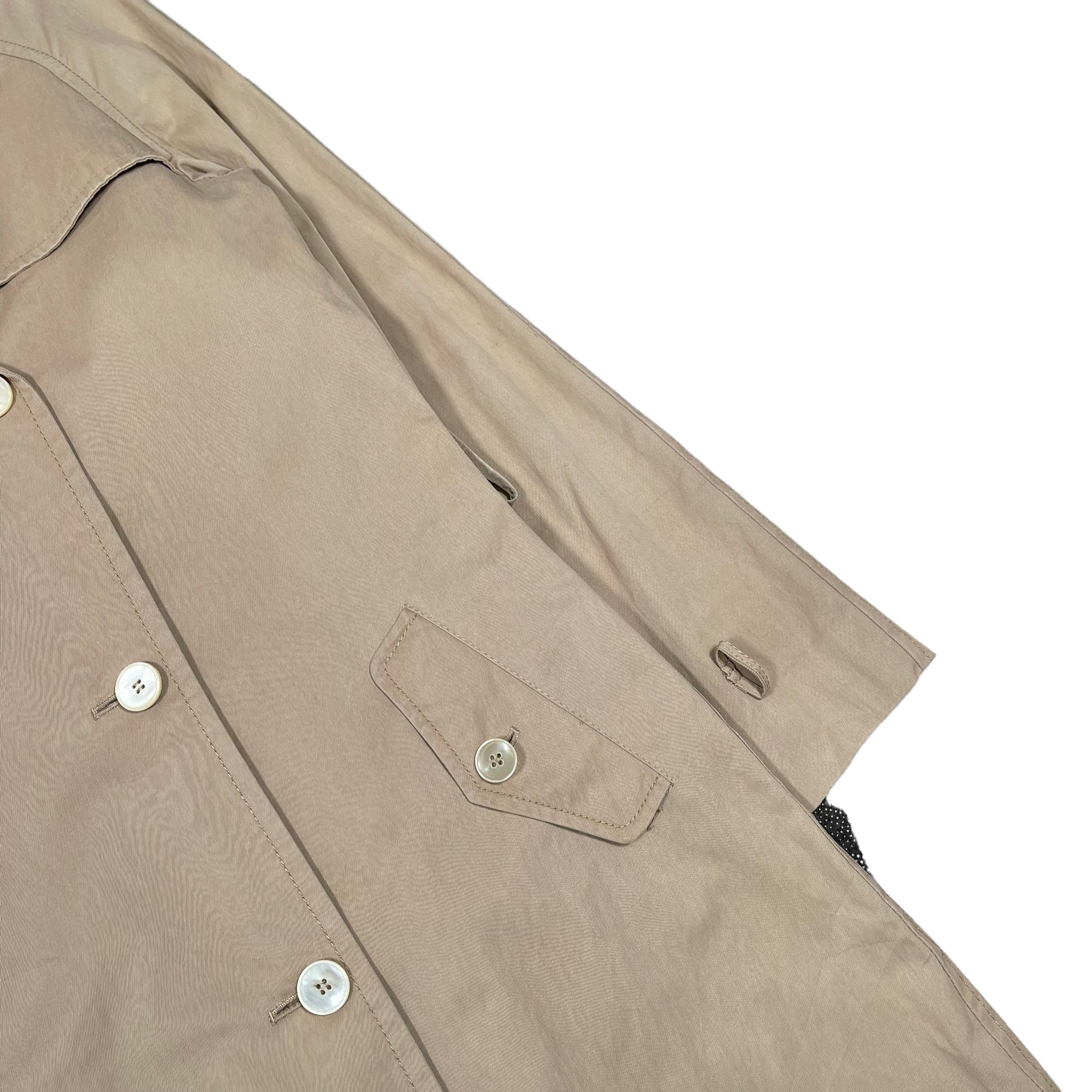 Loewe Trench Double Breasted Trench Coat Vintage 1980s