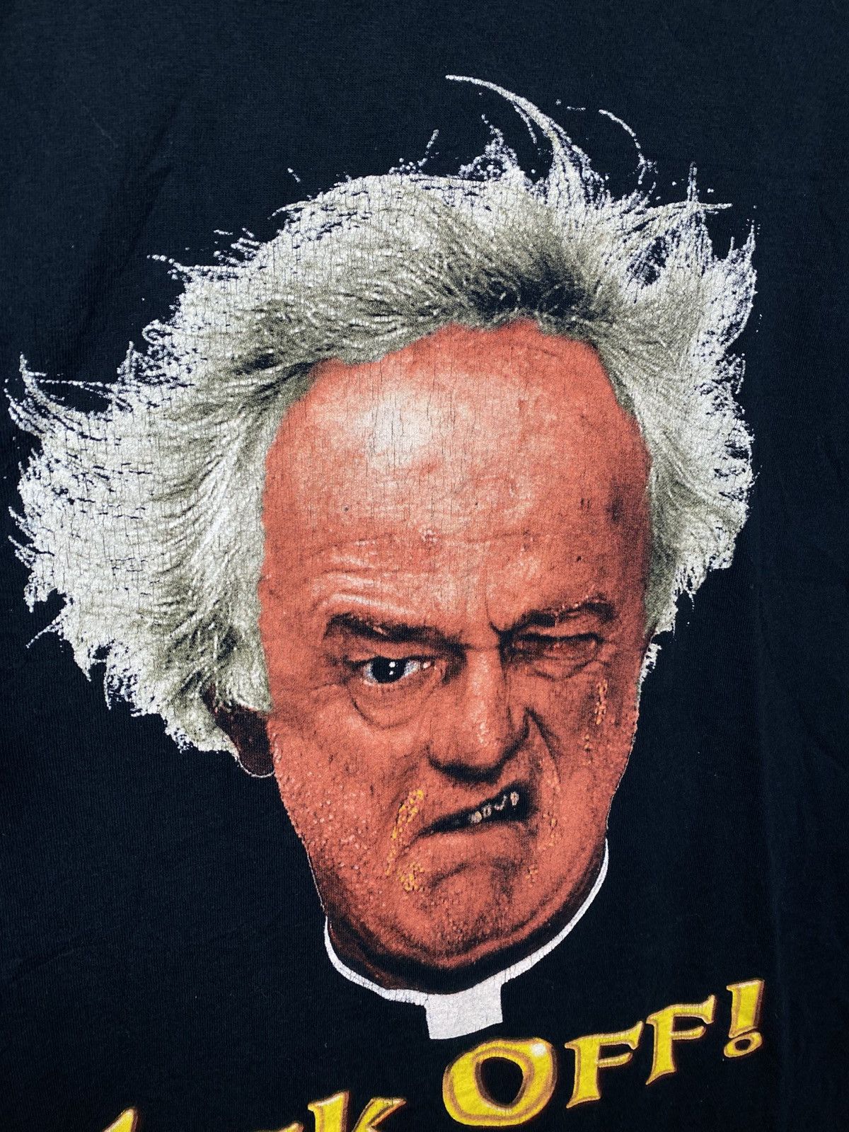 Vintage 🍿Vintage 1996 T-Shirt Father Ted TV Series Jack Hackett Tee🍿 Size US XL / EU 56 / 4 - 4 Thumbnail