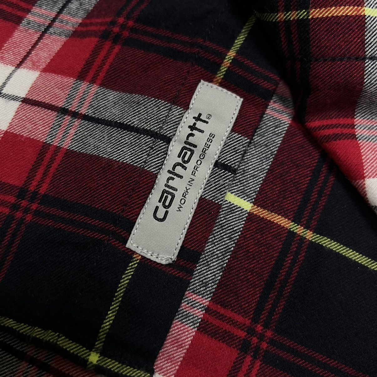 Carhartt × Carhartt Wip × Travis Scott Carhartt WIP Phil Shirt Long Sleeve Check y2k Size US M / EU 48-50 / 2 - 9 Thumbnail