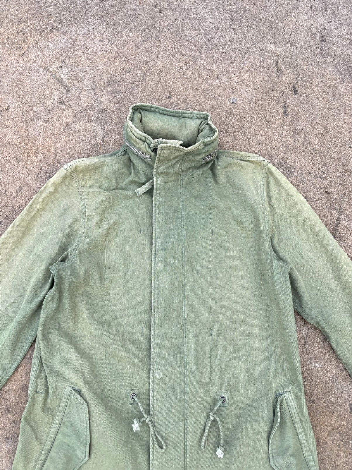 CABANE de ZUCCa FADED ZUCCA BY ISSEY MIYAKE ZIP JACKET COAT Size US S / EU 44-46 / 1 - 10 Thumbnail