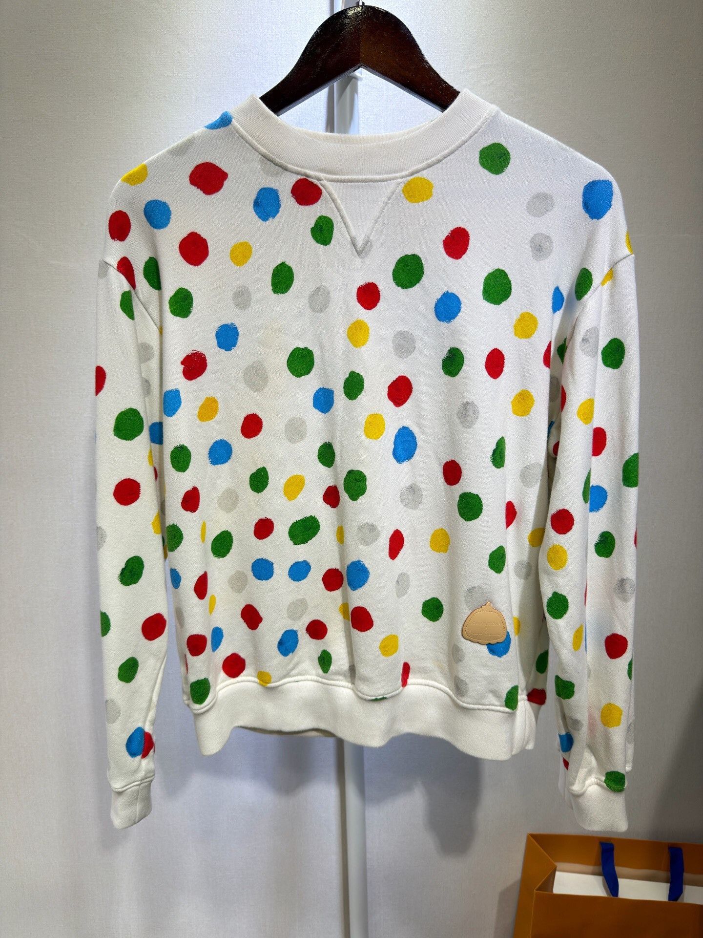 Louis Vuitton Louis Vuitton Yayoi Kusama Polka Dot Sweatshirt Size M / US 6-8 / IT 42-44 - 1 Thumbnail