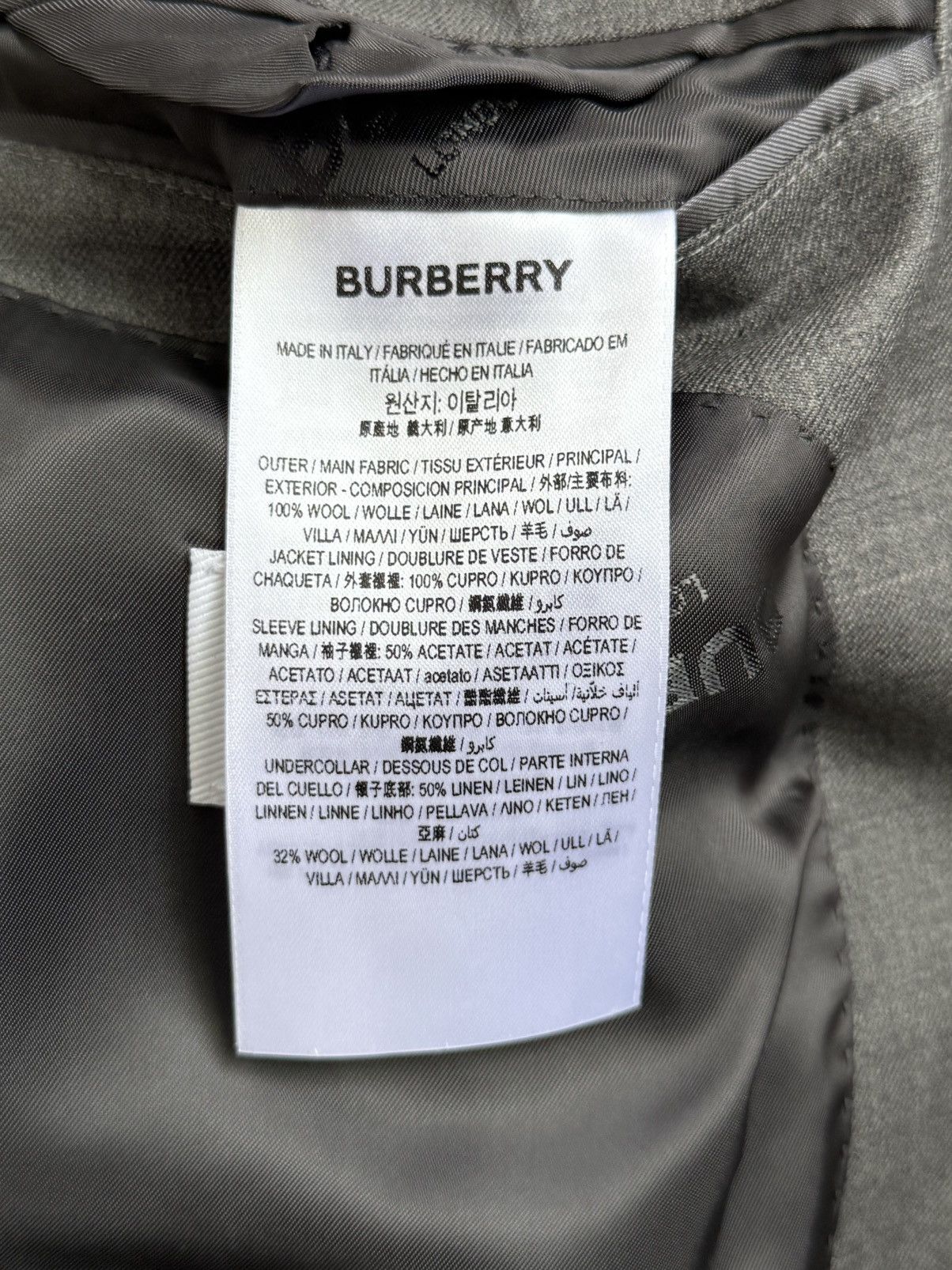 Burberry Burberry SS19 Runway Blazer Size 50R - 10 Thumbnail
