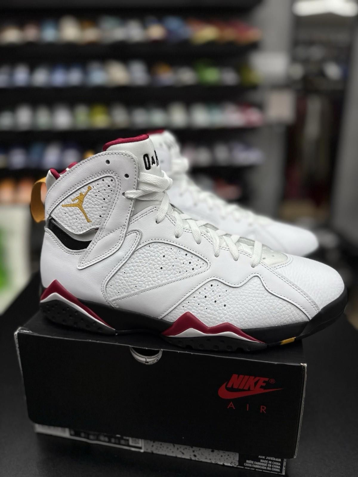 Jordan Brand Nike Air Jordan 7 Cardinal 2022 Men's Size 11 (NEW) Size US 11 / EU 44 - 4 Thumbnail