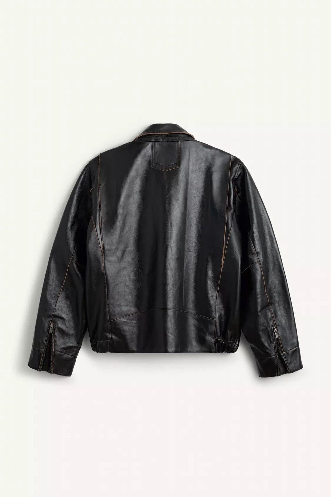 Zara LTHR BKR JKTC Size US S / EU 44-46 / 1 - 2 Thumbnail