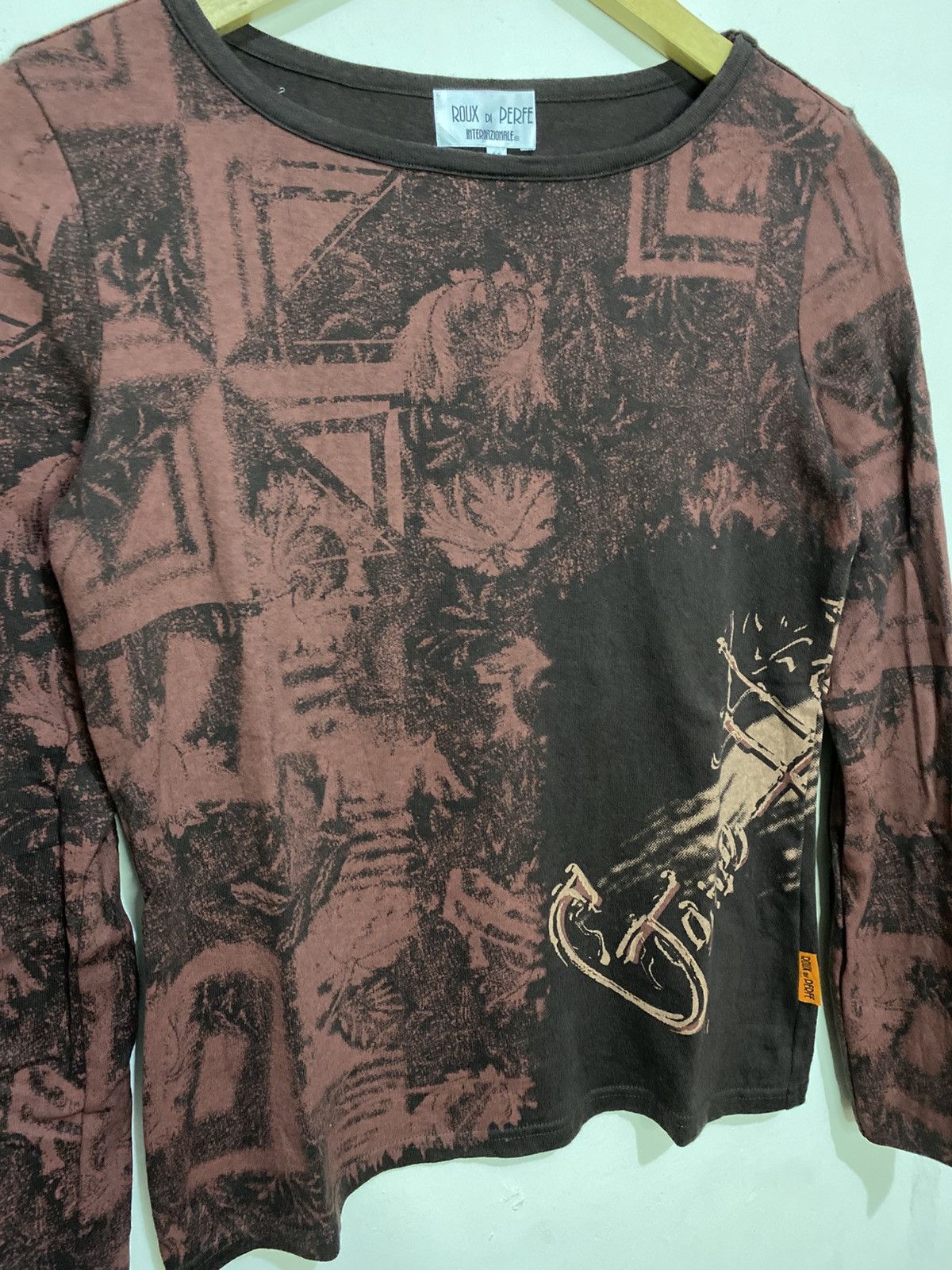 If Six Was Nine × Japanese Brand × Le Grande Bleu (L.G.B.) Vintage All Over Print Art Loong Sleeve Japanese Style Size L / US 10 / IT 46 - 3 Thumbnail