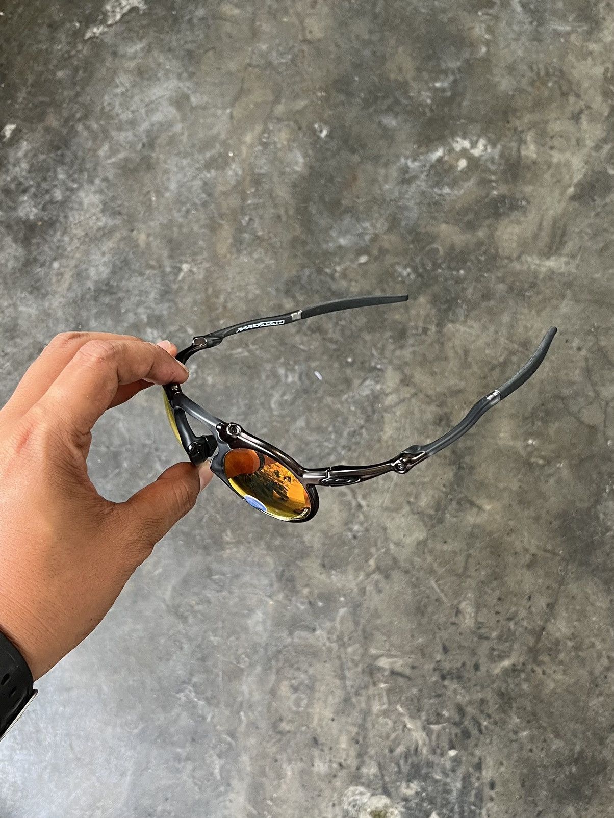 Oakley Oakley Madman Dark carbon / Ruby Polarized Size ONE SIZE - 9 Thumbnail