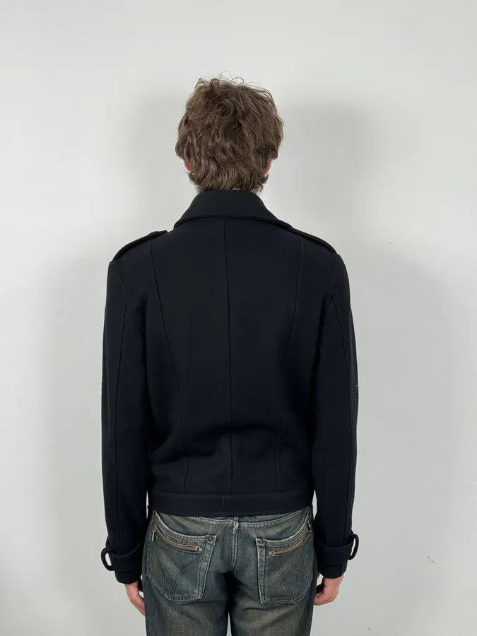 Vintage Takeshy Kurosawa Black Buttoned Officer Caban Jacket Size US M / EU 48-50 / 2 - 3 Thumbnail