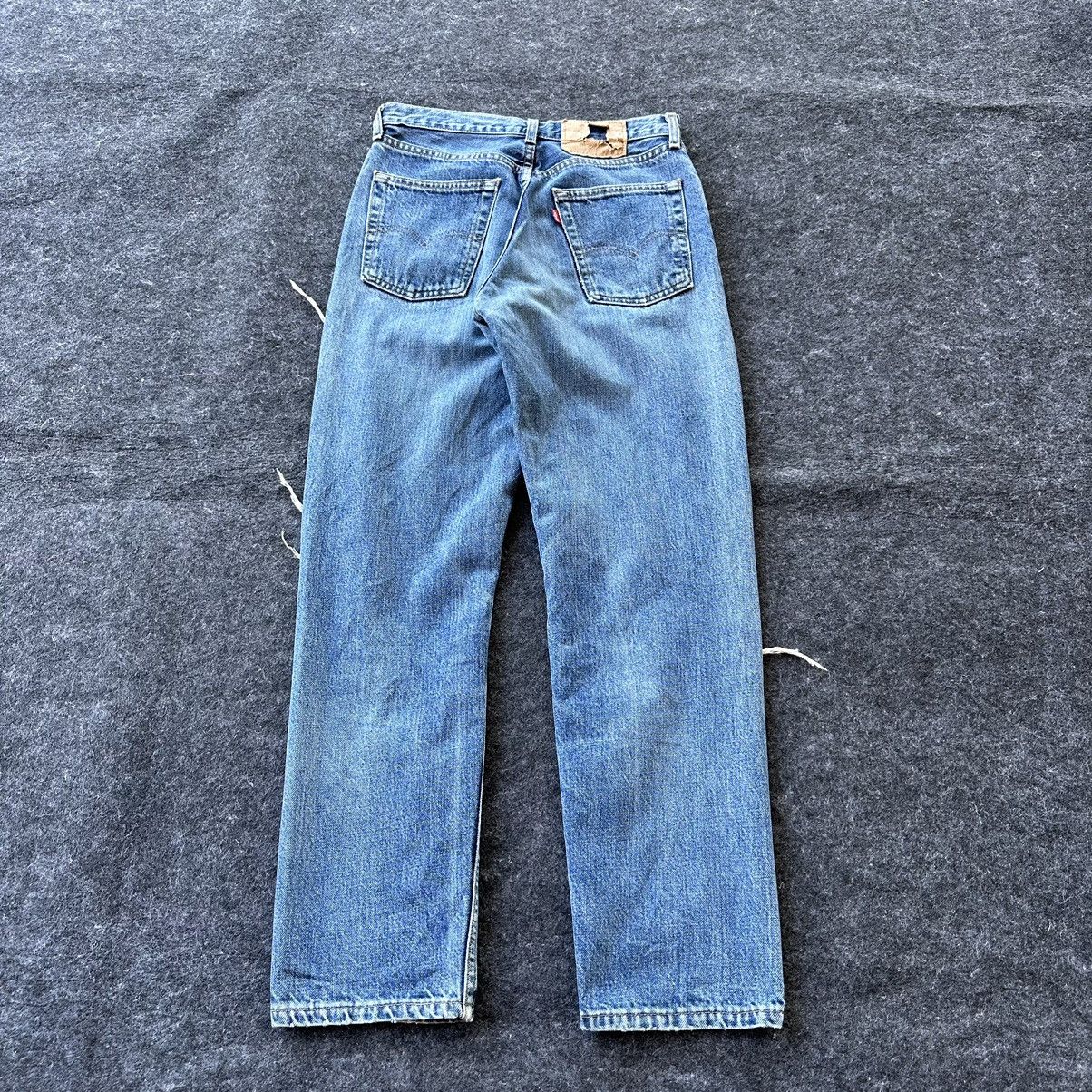 Levi's Vintage Levis 501 France Destroyed Denim 28x30 D633 Size US 28 / EU 44 - 5 Thumbnail