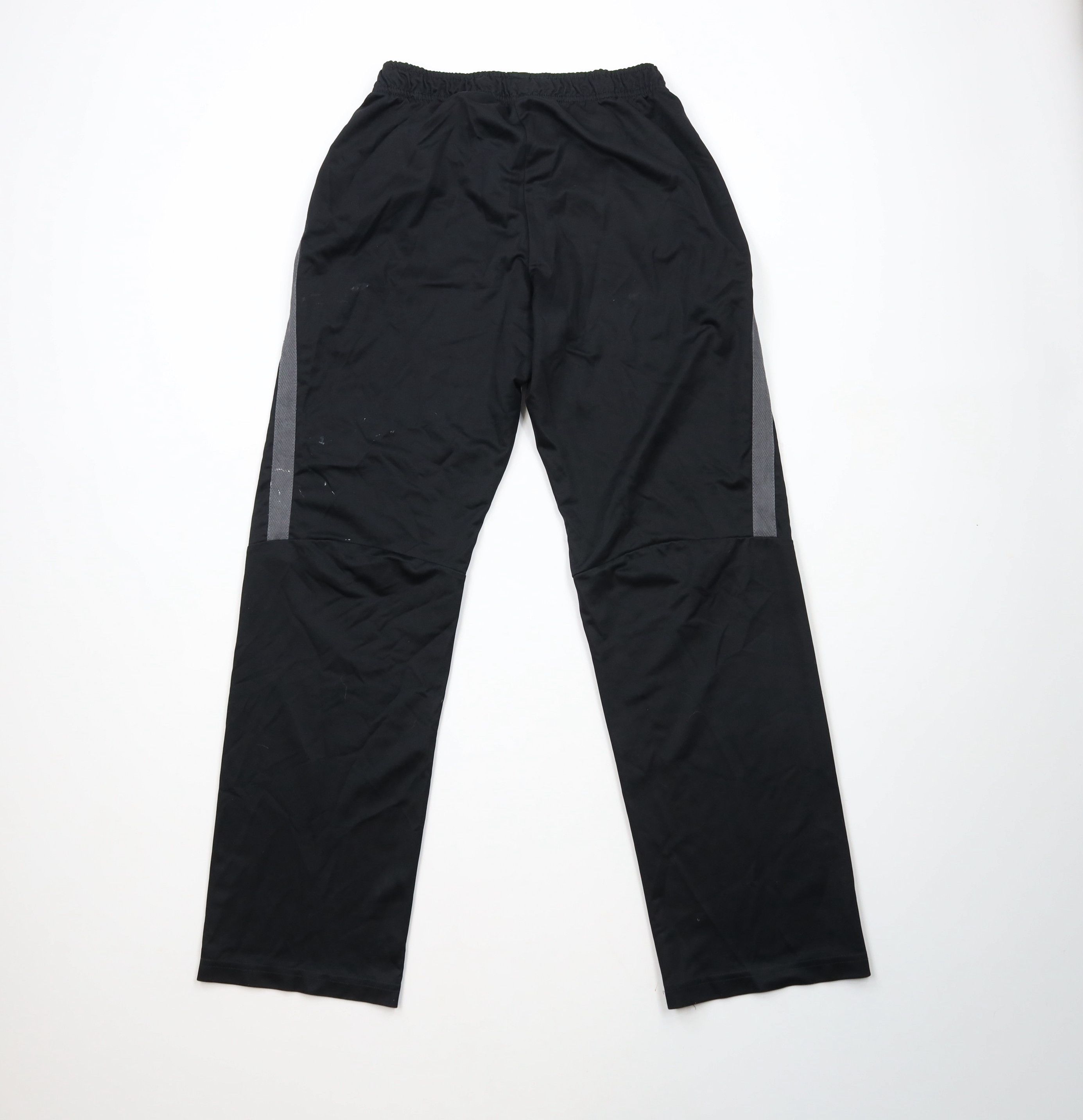 Nike × Vintage Vintage Y2K Nike Scott Mini Swoosh Wide Leg Pants Black Size US 34 / EU 50 - 11 Thumbnail