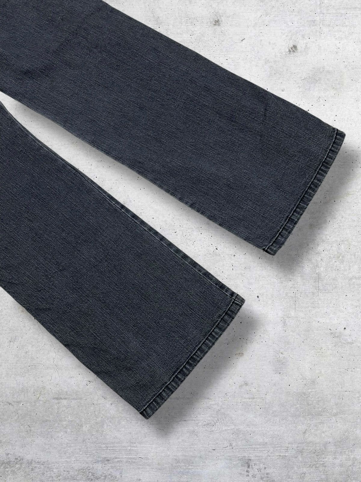Tornado Mart SMILE LAND 1990S JAPAN DESIGNER LACE UP FLARED OG DENIM Size US 32 / EU 48 - 7 Thumbnail