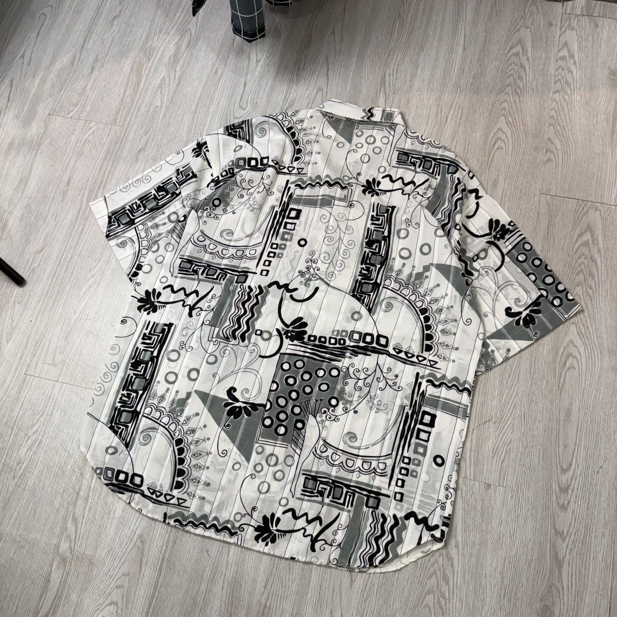 Vintage Vintage duen meei pattern shirt Size US XL / EU 56 / 4 - 4 Thumbnail