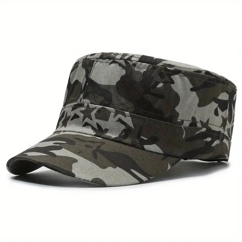 Other Teal Blue Military Cadet Hat Tactical Army Camo Cap Size ONE SIZE - 1 Preview