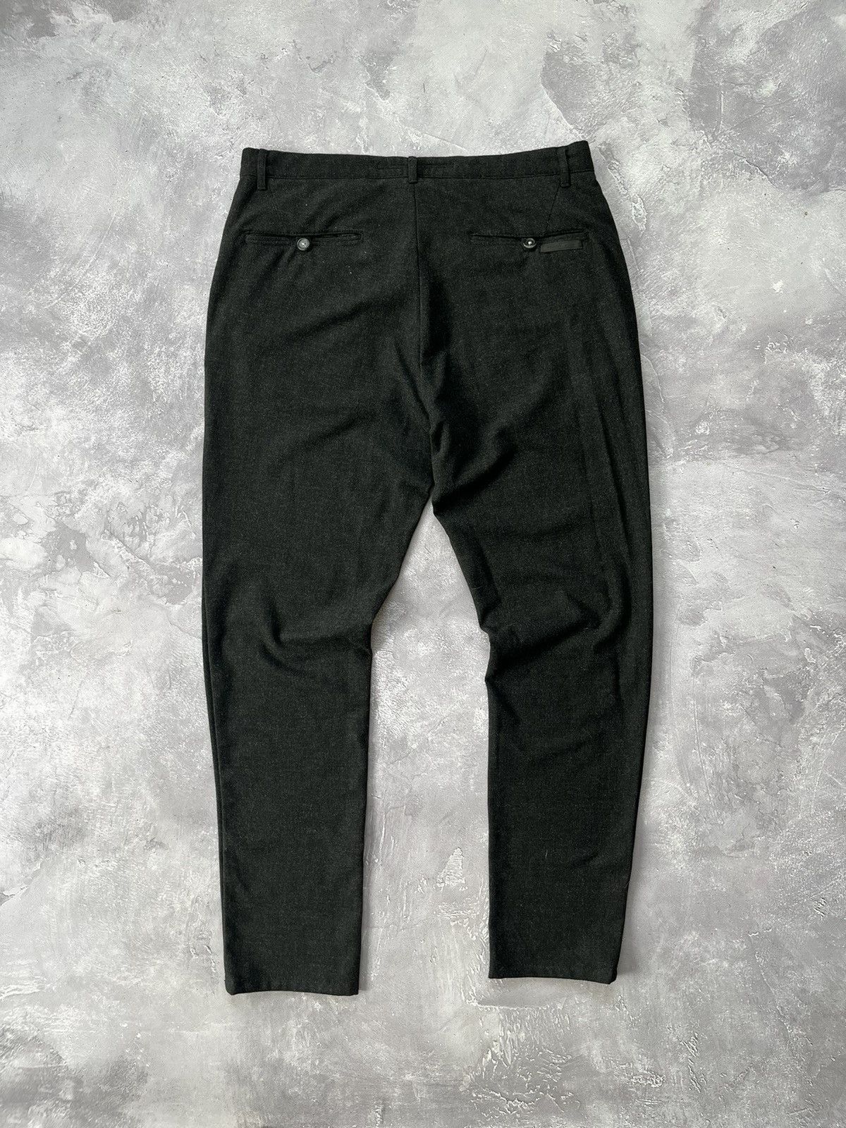 Prada Prada Women's Wool Pants Trousers Grey Size 42 Size 28" / US 6 / IT 42 - 6 Thumbnail