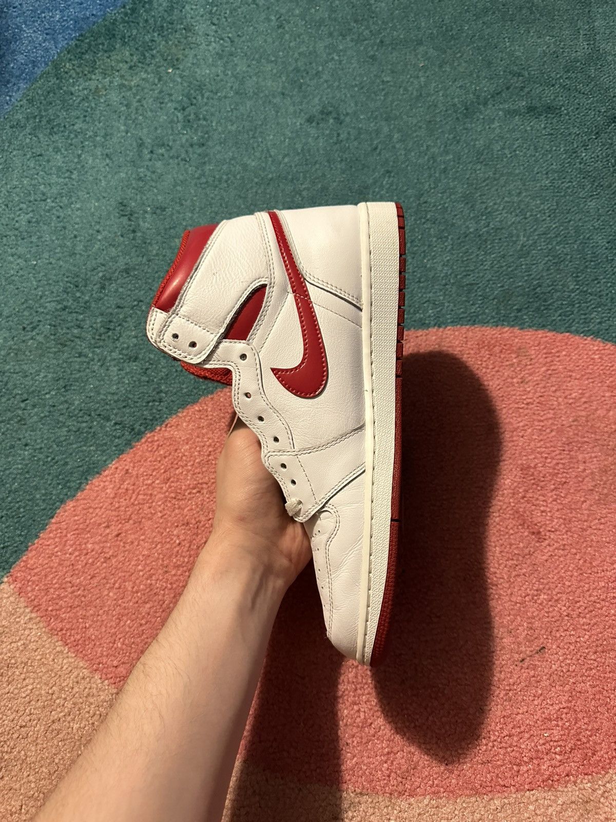 Jordan Brand Air Jordan 1 Retro Metallic Red (2017) Size US 11.5 / EU 44-45 - 5 Thumbnail