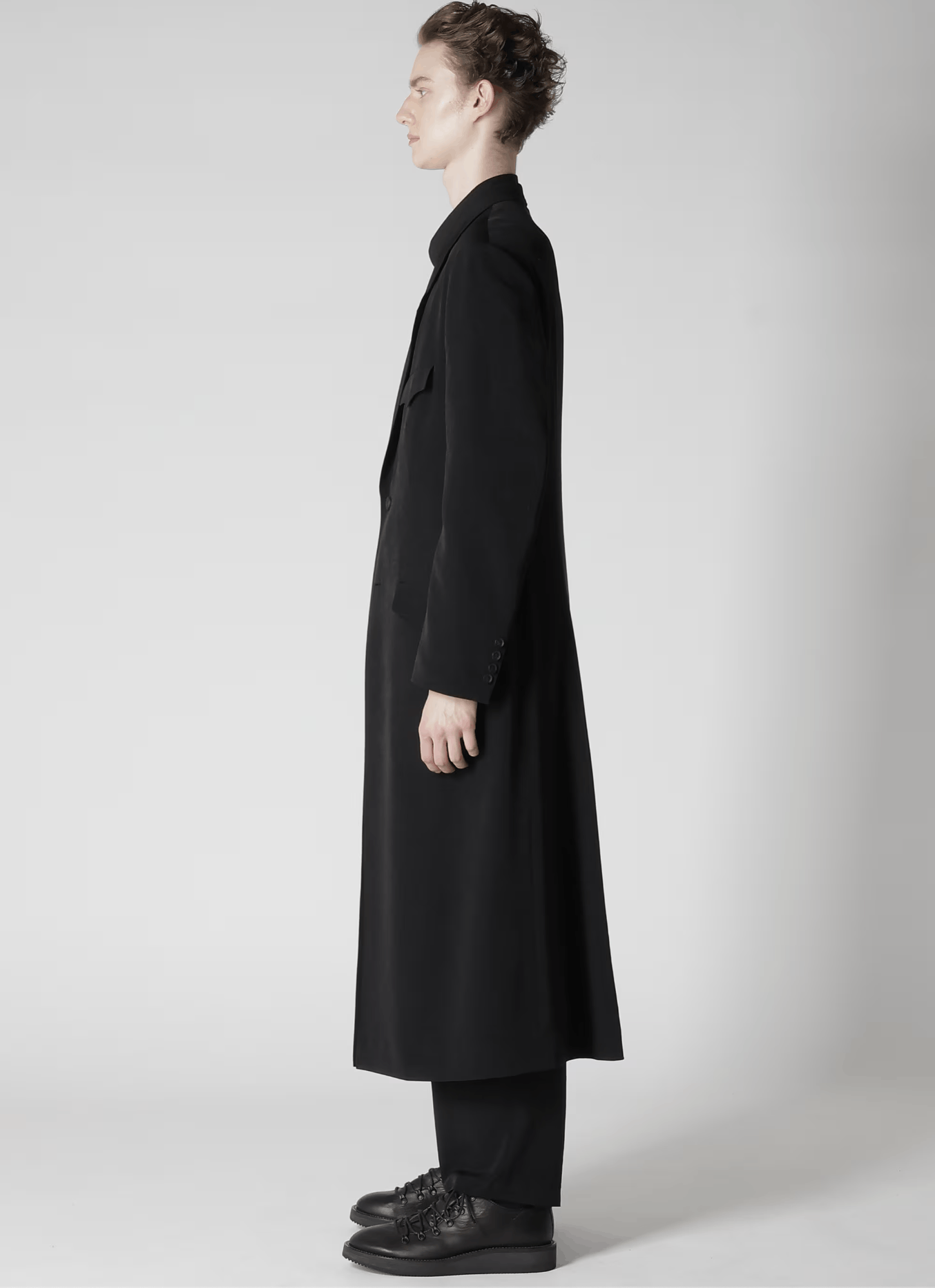 Yohji Yamamoto Yohji Yamamoto Pour Homme 24AW - BACK FLARE LONG JACKET Size US M / EU 48-50 / 2 - 4 Thumbnail