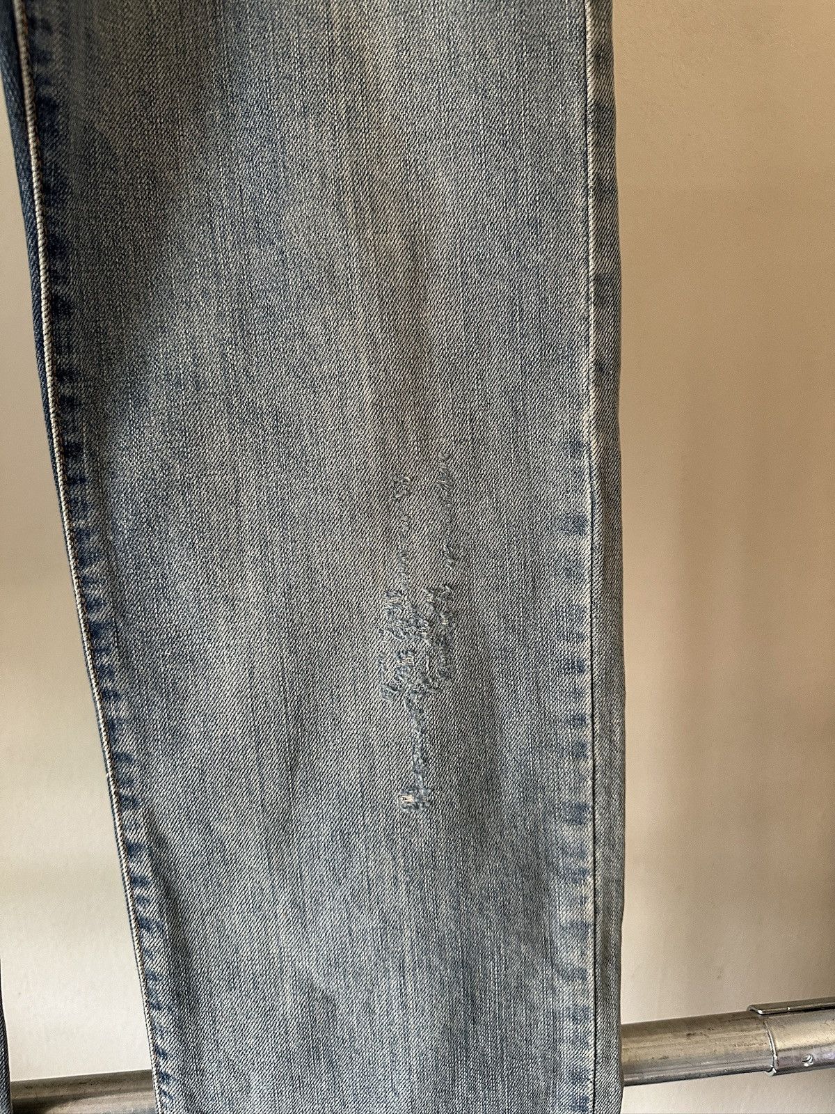 Roberto Cavalli 2000s Roberto Cavalli Washed Distressed Jeans Size US 27 - 7 Thumbnail