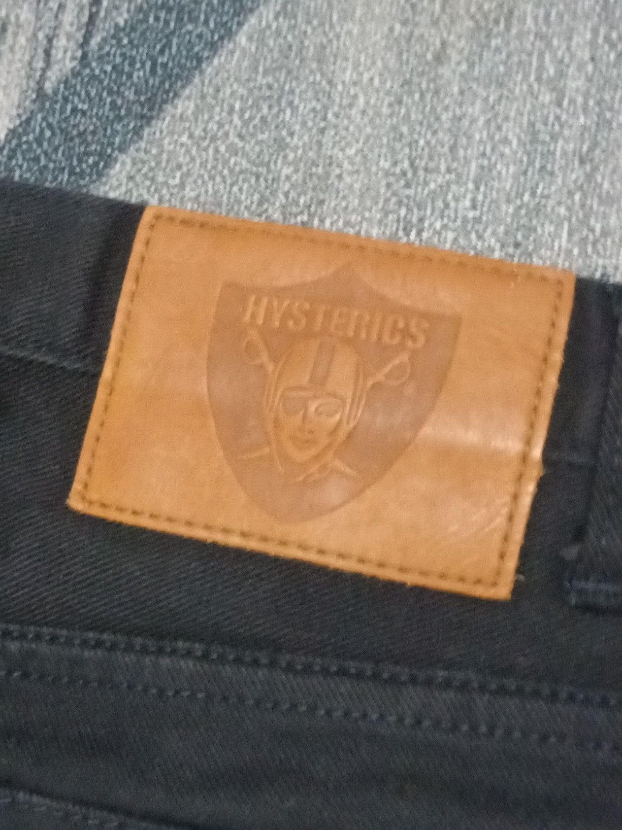 Hysteric Glamour 🔥 HYSTERIC GLAMOUR BLACK DENIM 🔥 Size 28" / US 6 / IT 42 - 3 Thumbnail
