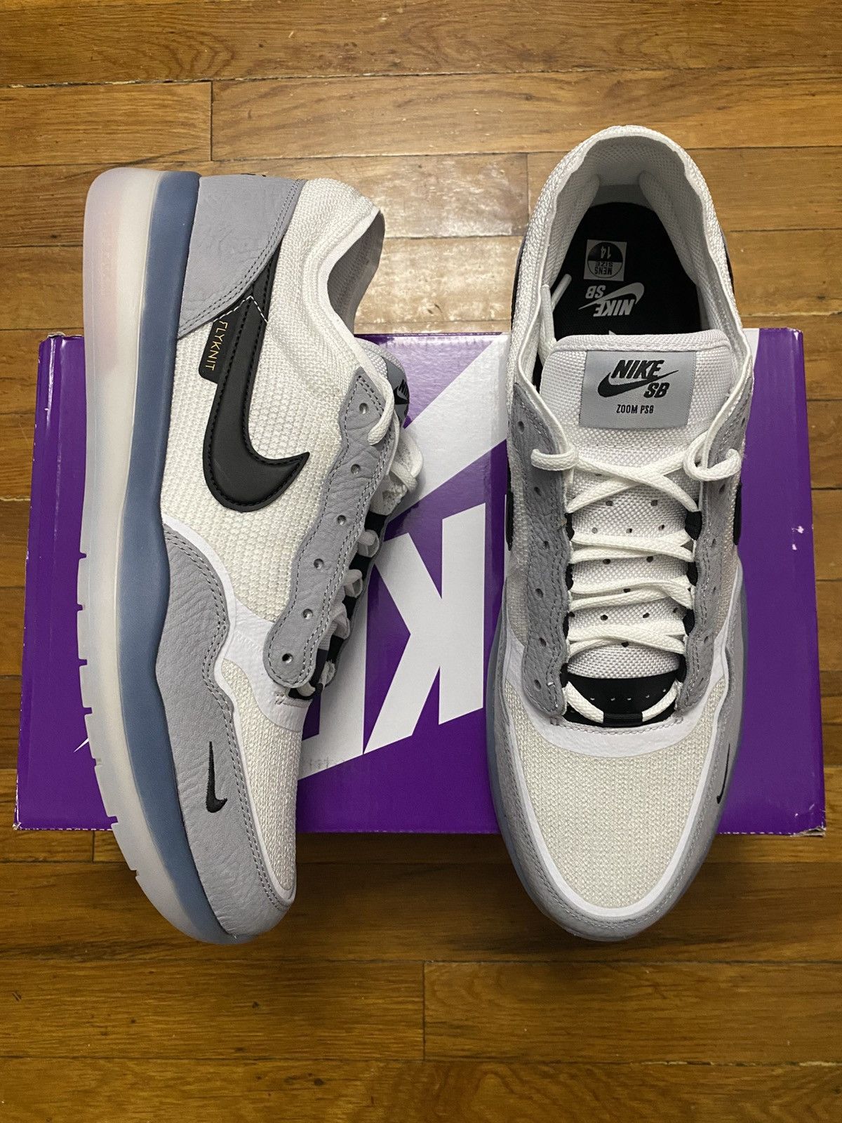 Nike Size 14 - Nike SB PS8 Wolf Grey Black Men’s Size US 14 / EU 47 - 1 Thumbnail