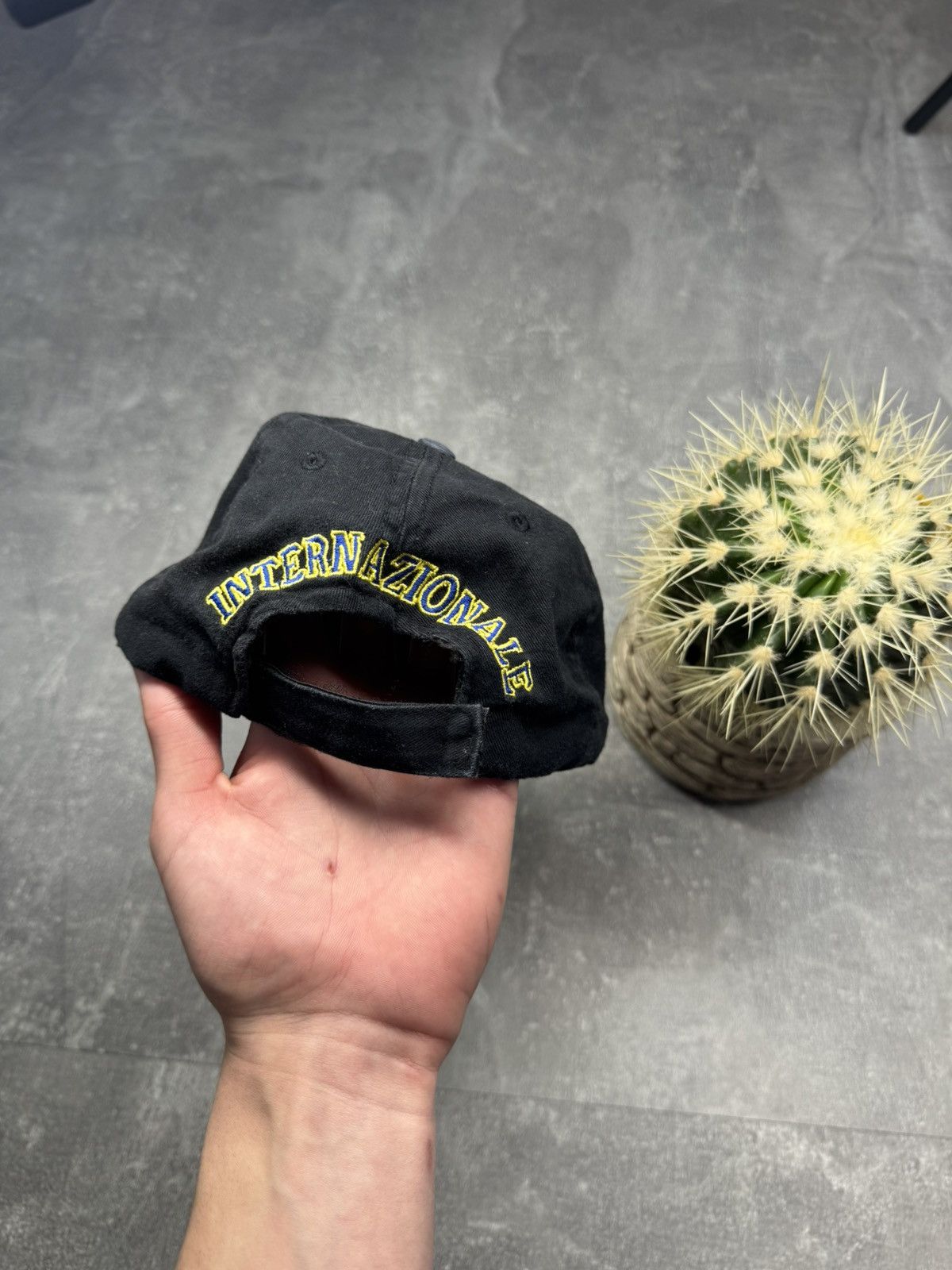 Vintage Vintage Inter Milan Cap Hat PSG Newcastle Manchester Size ONE SIZE - 9 Thumbnail