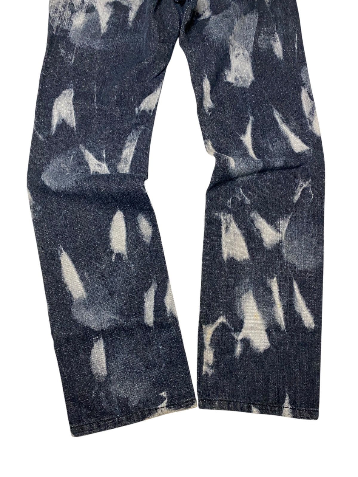 If Six Was Nine 2000's Bernings Sho Studded Seawash Jeans Size US 26 / EU 42 - 12 Thumbnail