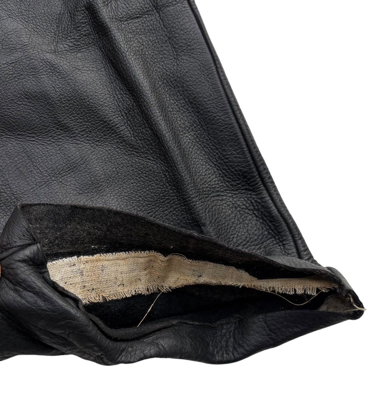 Leather GGG Pour Homme Bikers Moto Leather Pants Size US 28 / EU 44 - 13 Thumbnail
