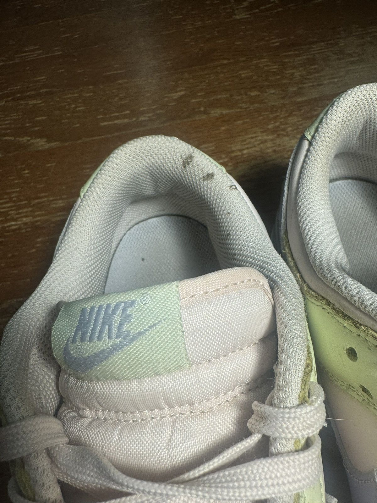 Nike 2021 Womens Nike Dunk Low Lime Ice Size US 12 / EU 45 - 3 Thumbnail